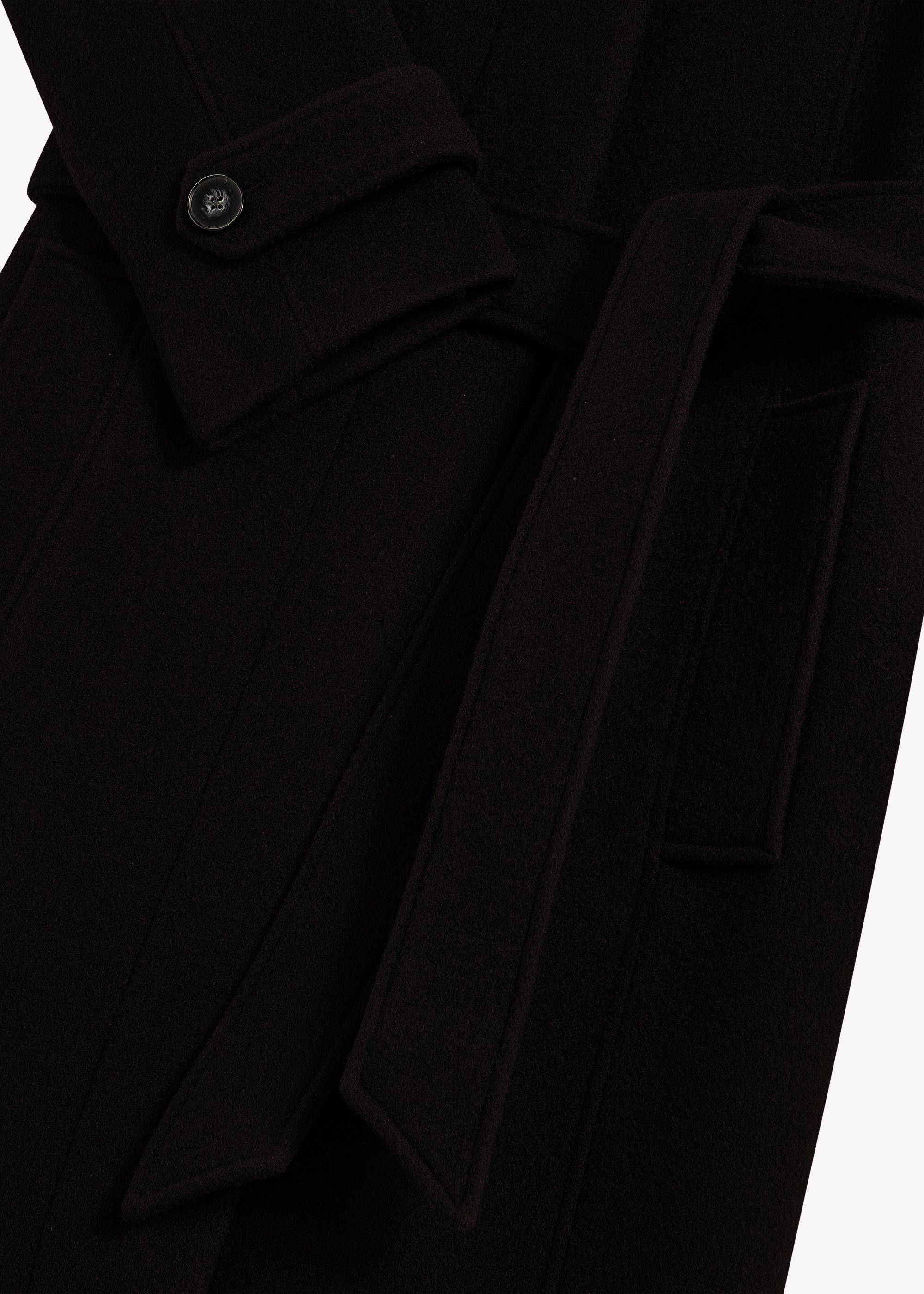 Martina Wool Cashmere Coat, Black, hi-res