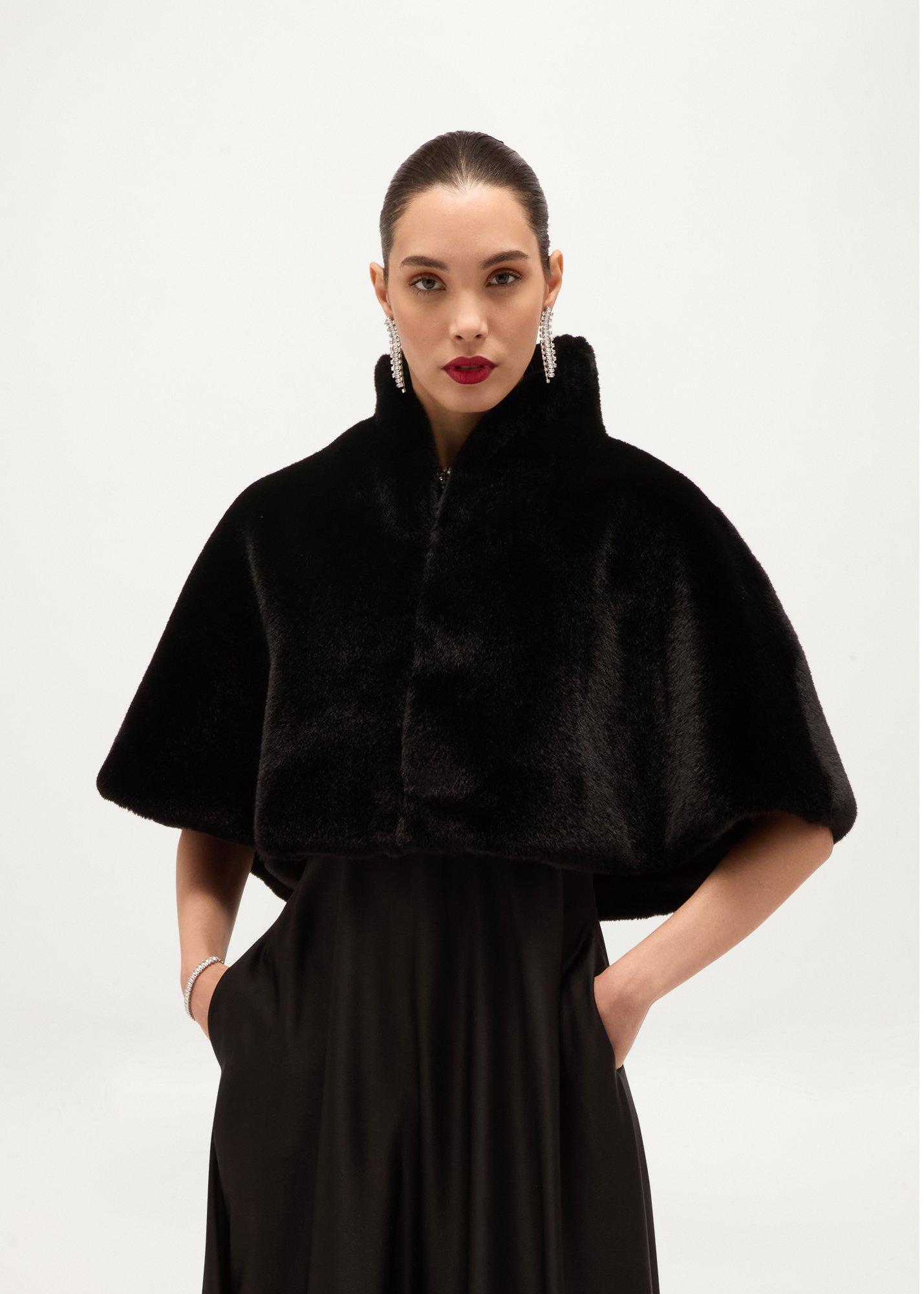 Ivanna Faux Fur Bolero