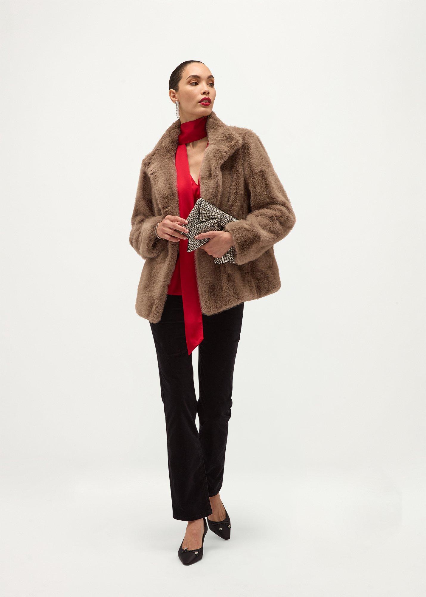 Andrea Faux Fur Coat