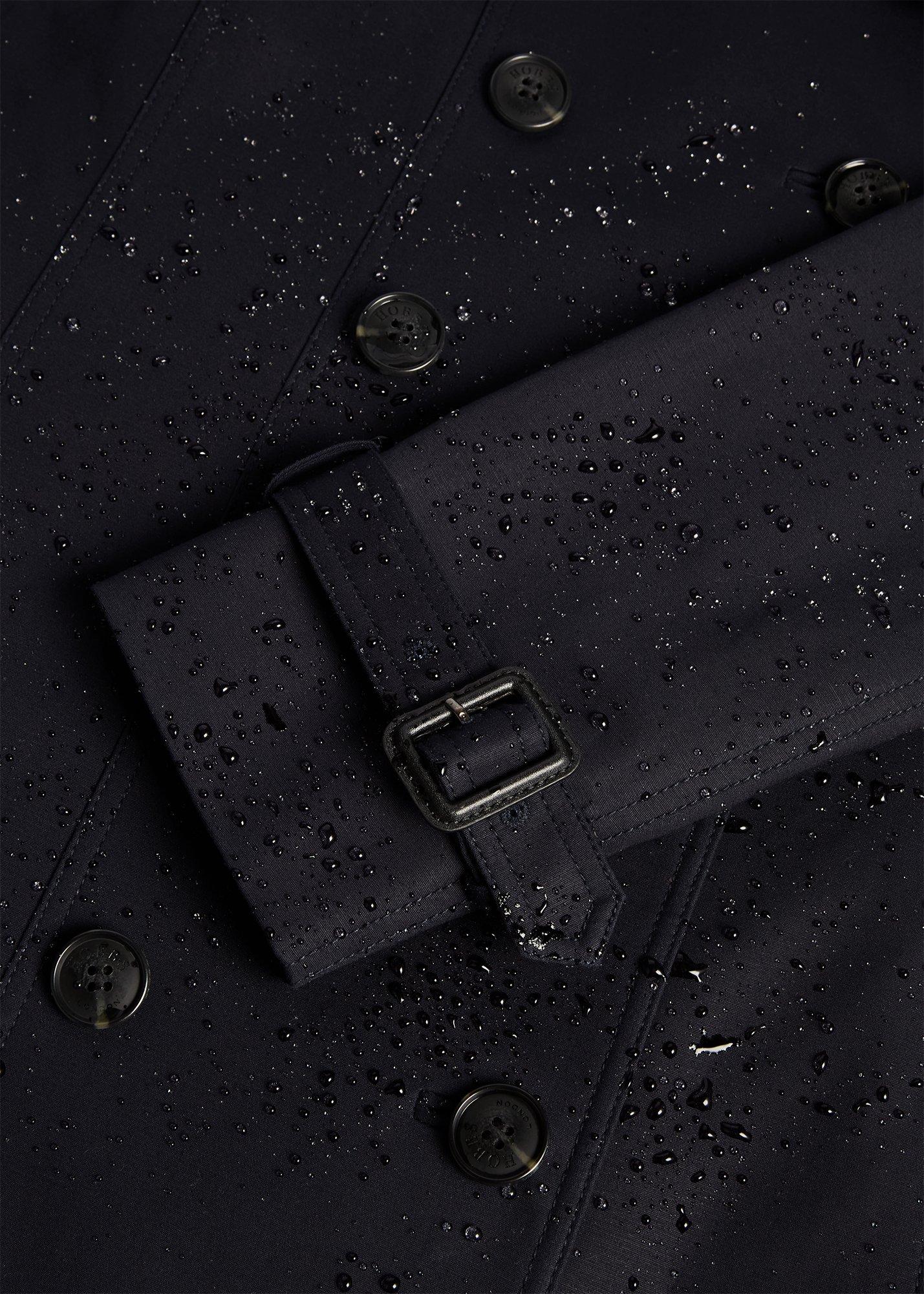 Skylar Shower Resistant Trench, Navy, hi-res