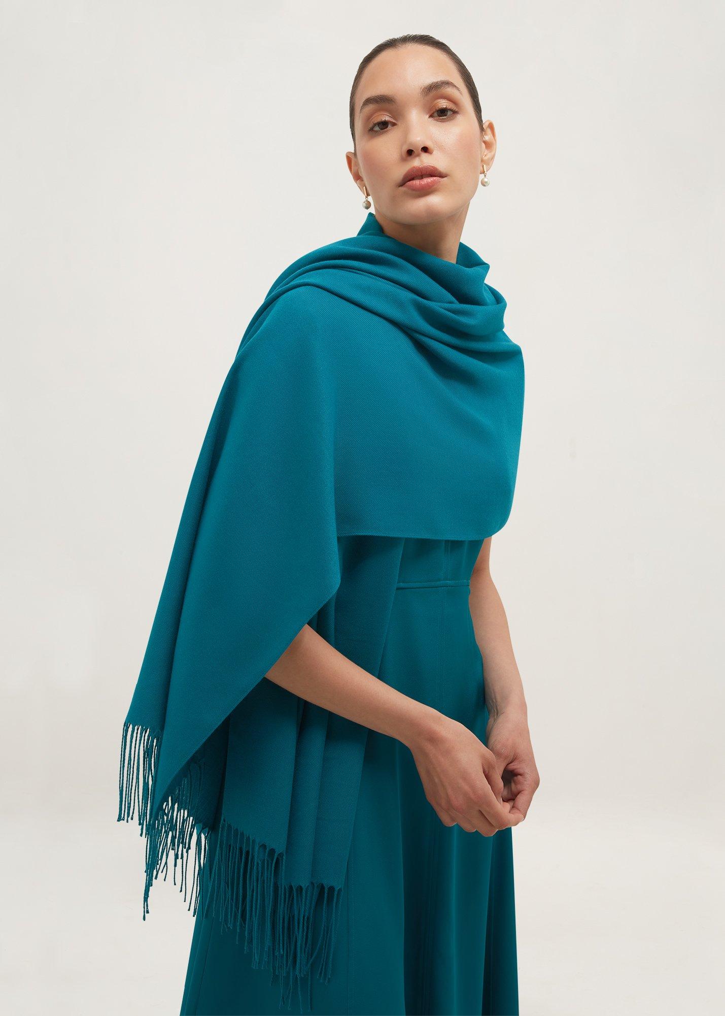 Matilda Scarf, Lagoon Blue, hi-res