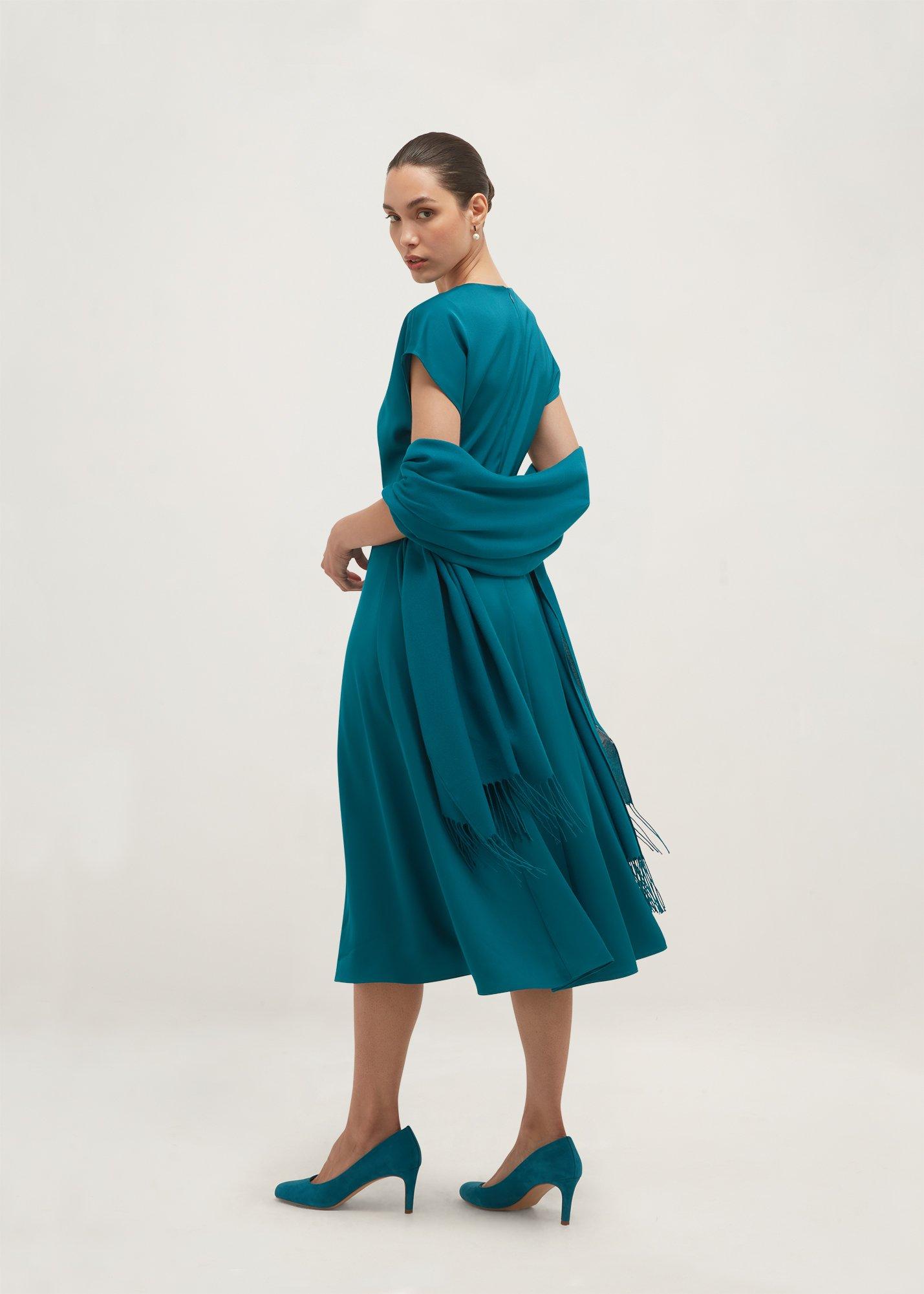 Matilda Scarf, Lagoon Blue, hi-res