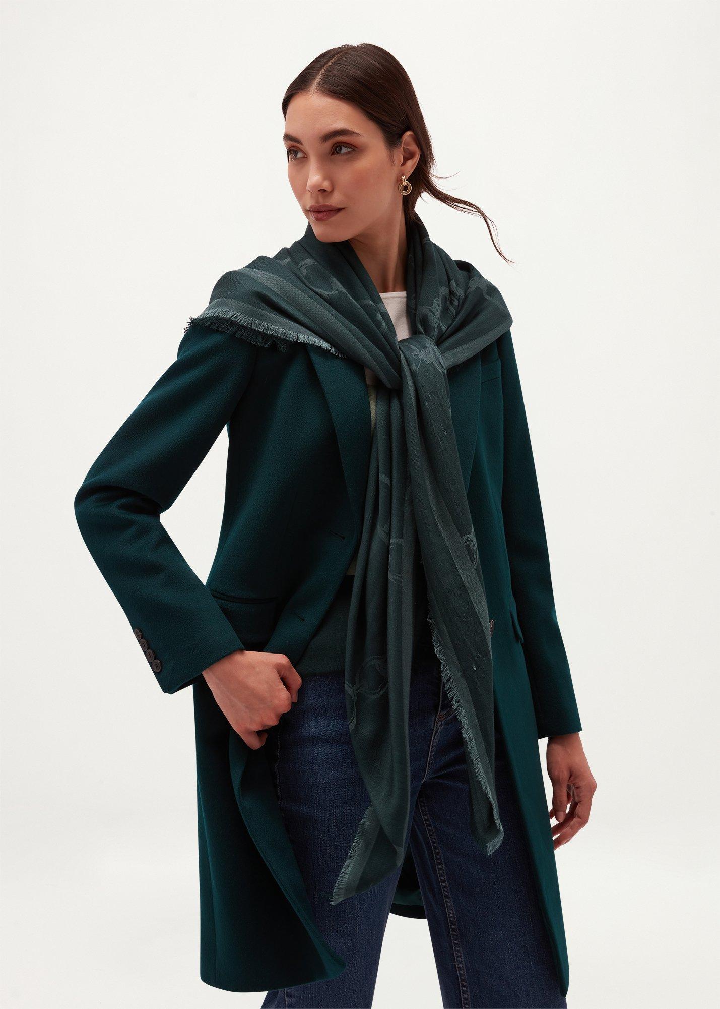 Mora Scarf, Dark Fir Green, hi-res