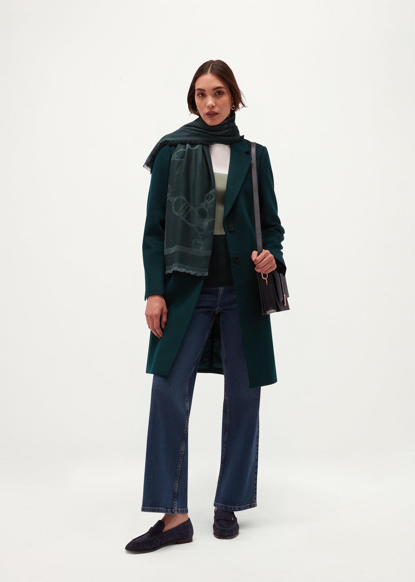 Mora Scarf, Dark Fir Green, hi-res