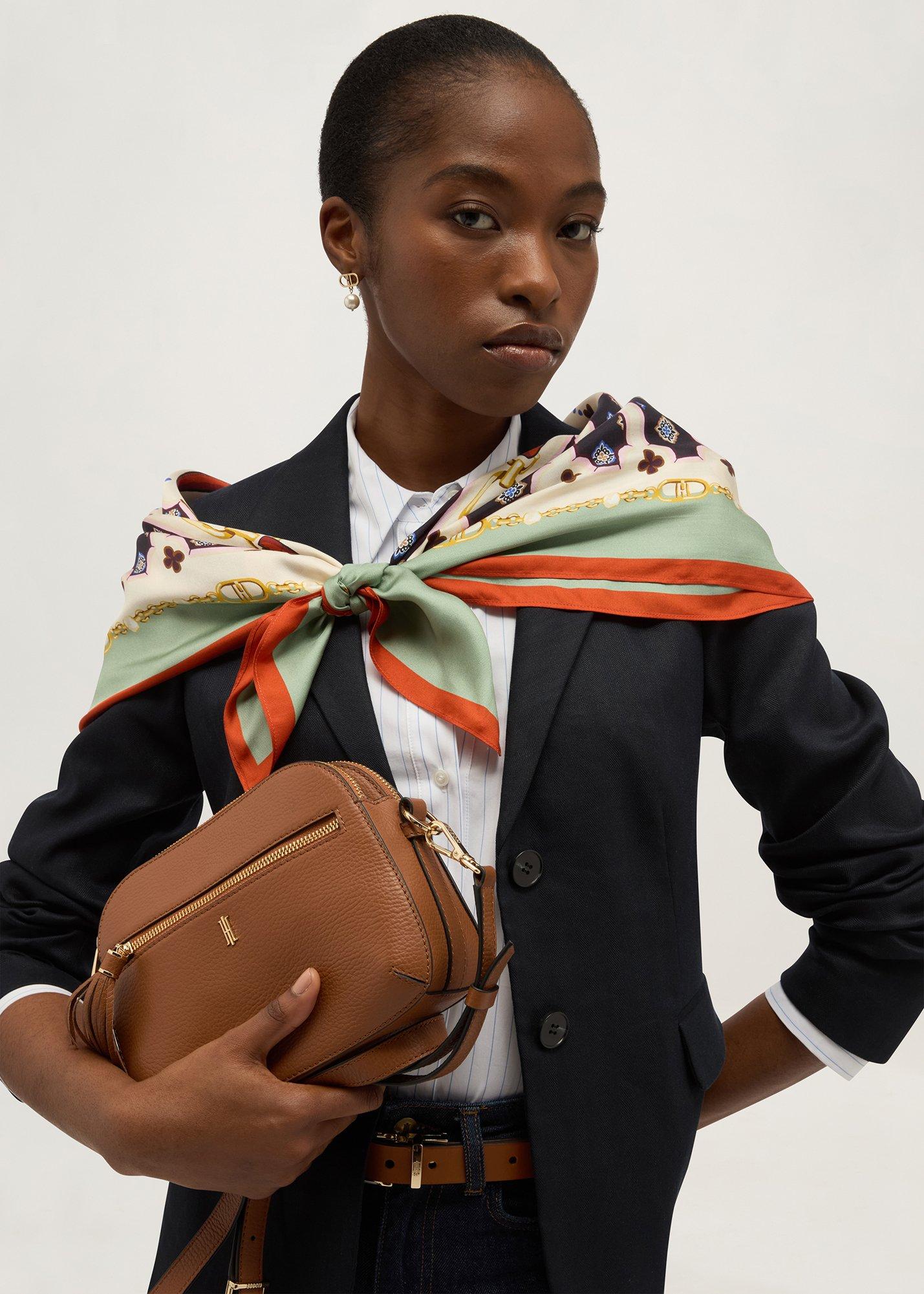 Beth Silk Scarf, Multi, hi-res