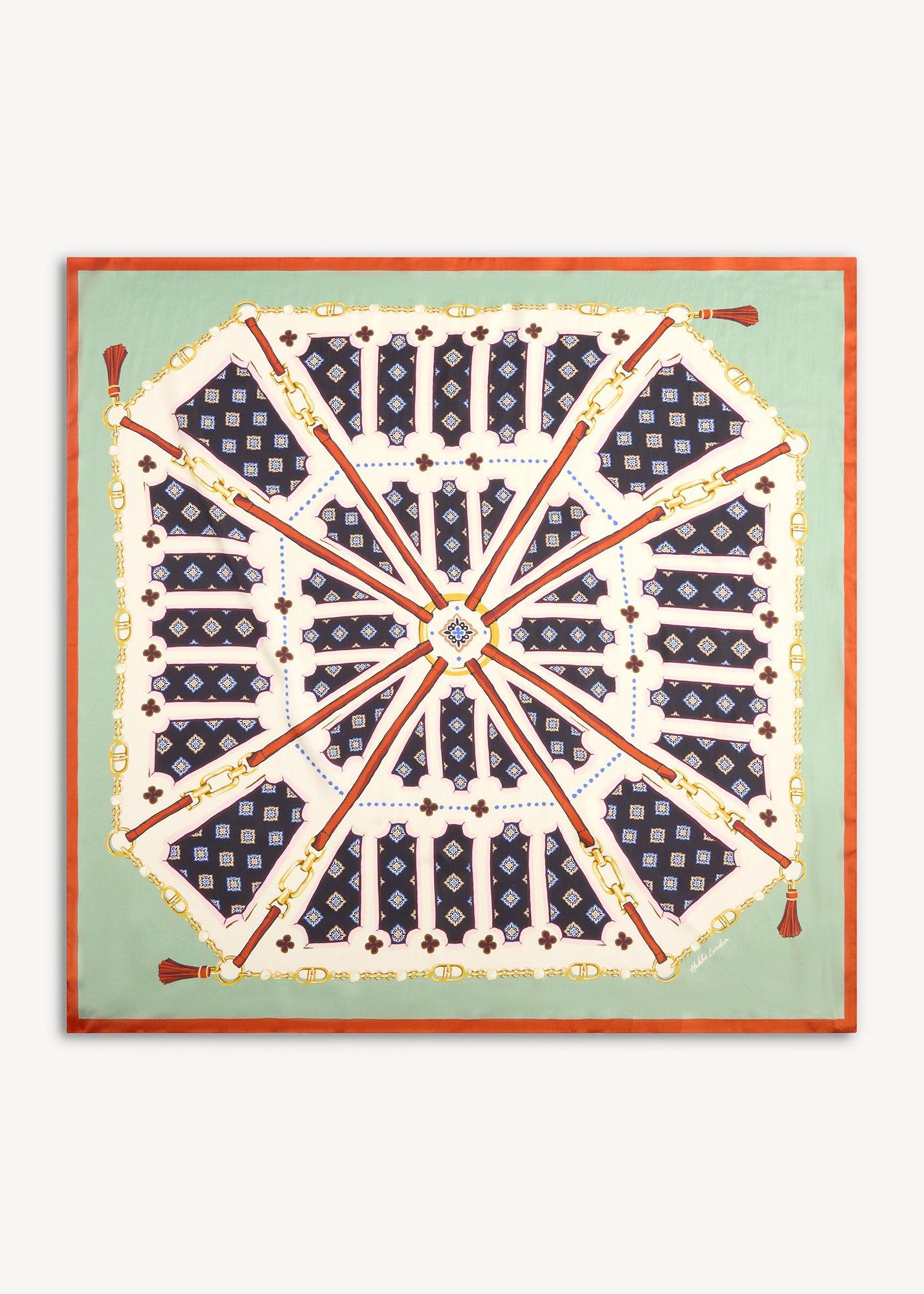 Beth Silk Scarf, Multi, hi-res