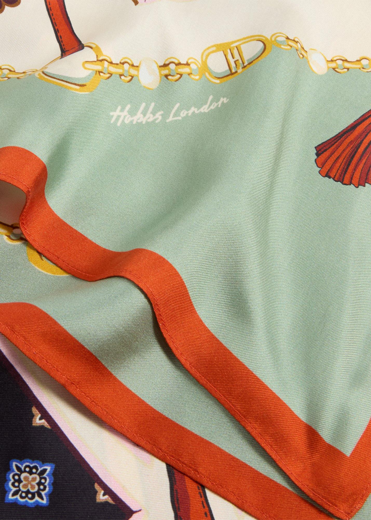 Beth Silk Scarf, Multi, hi-res