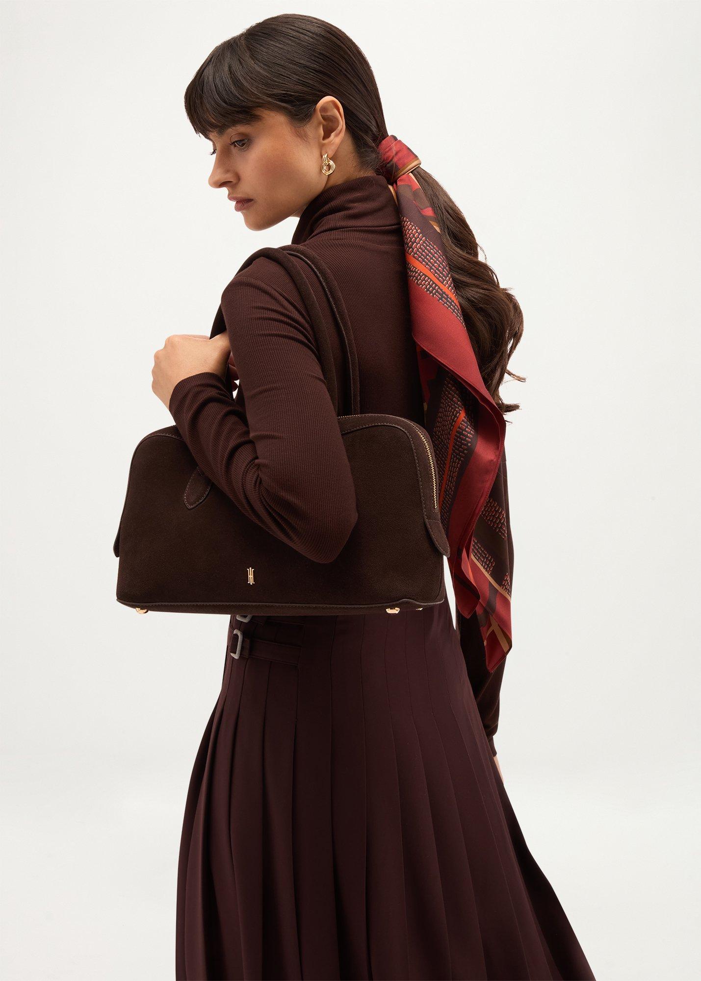 Maddy Silk Scarf, Red Multi, hi-res