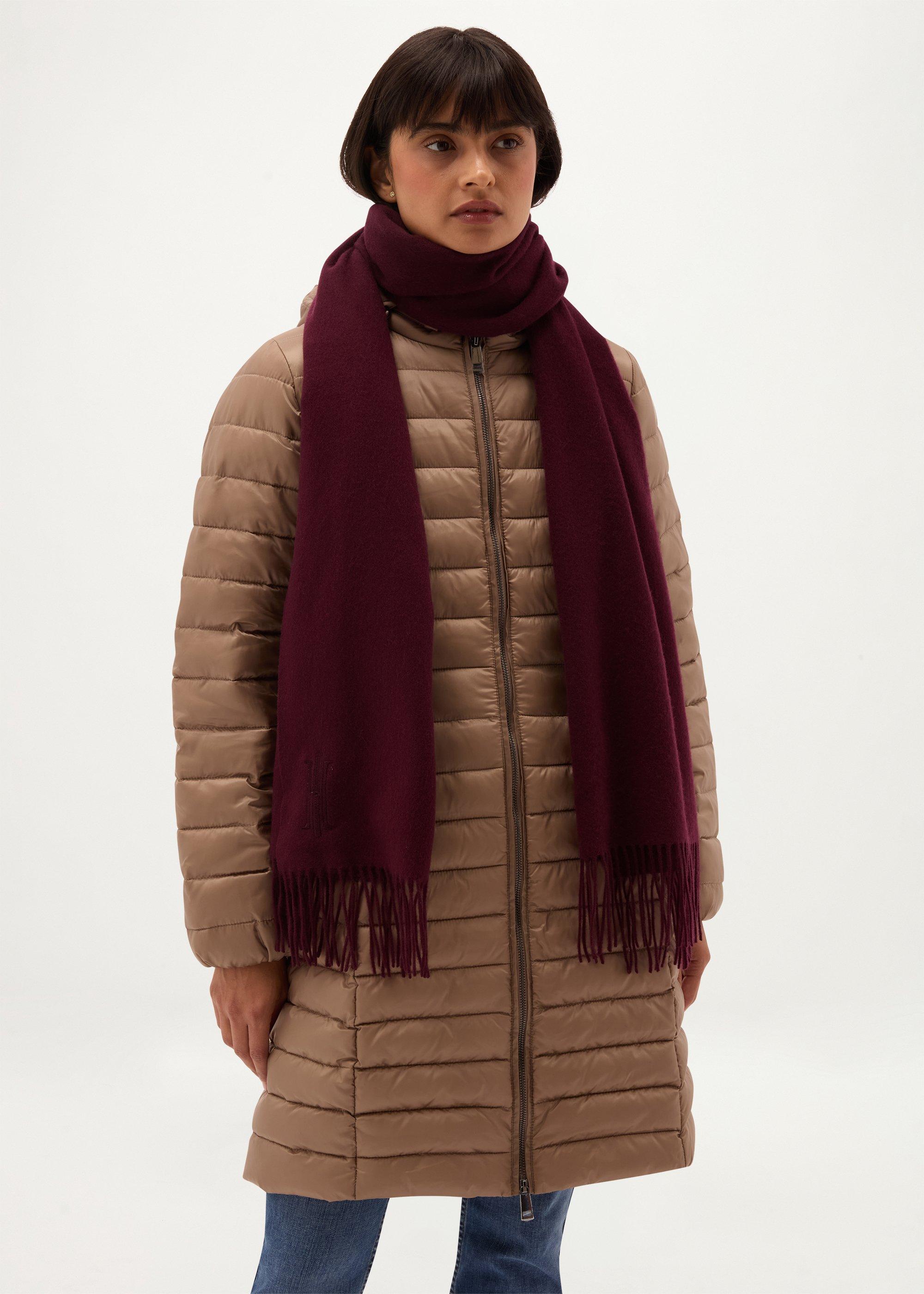 Emery Wool Scarf, Fig Purple, hi-res