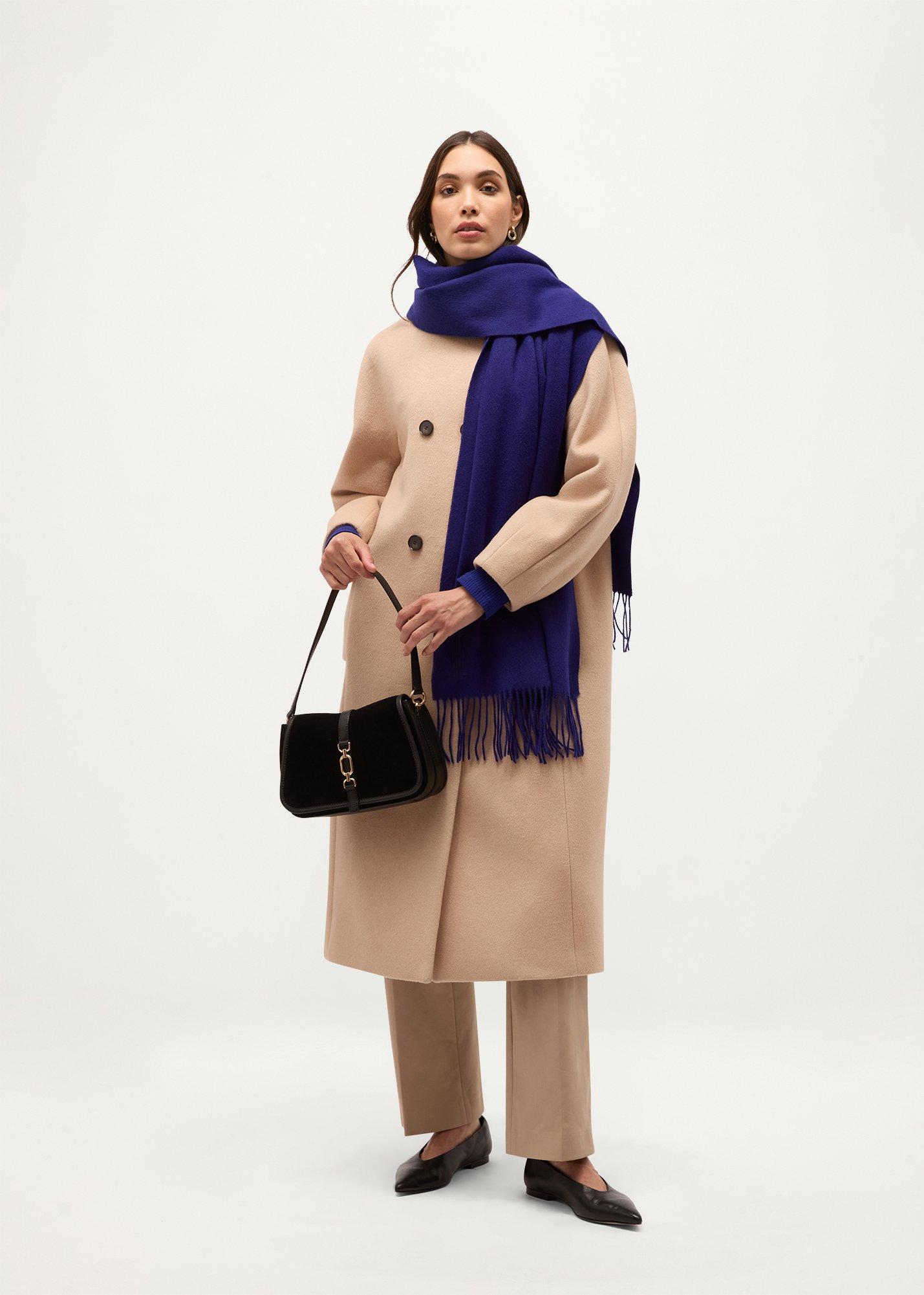 Emery Wool Scarf, Violet Blue, hi-res