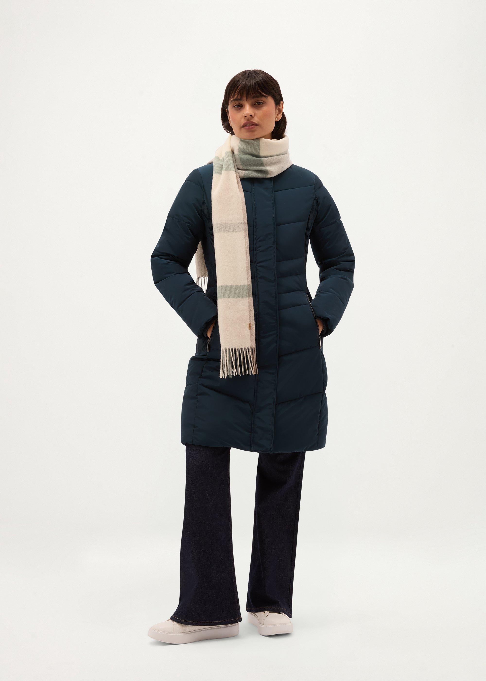 Chessie Wool Scarf, Sage Green Mult, hi-res