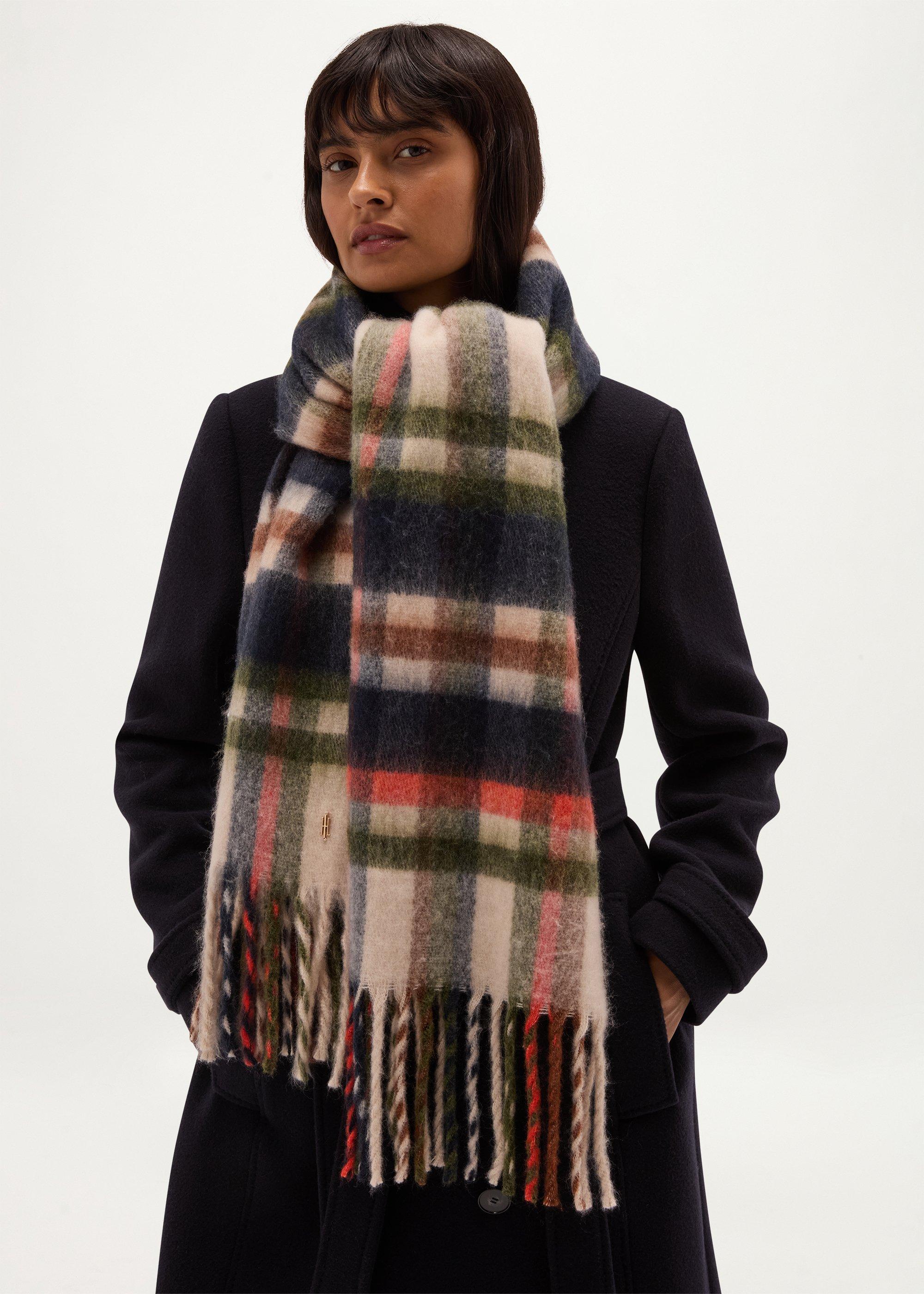 Danica Scarf, Navy Multi, hi-res