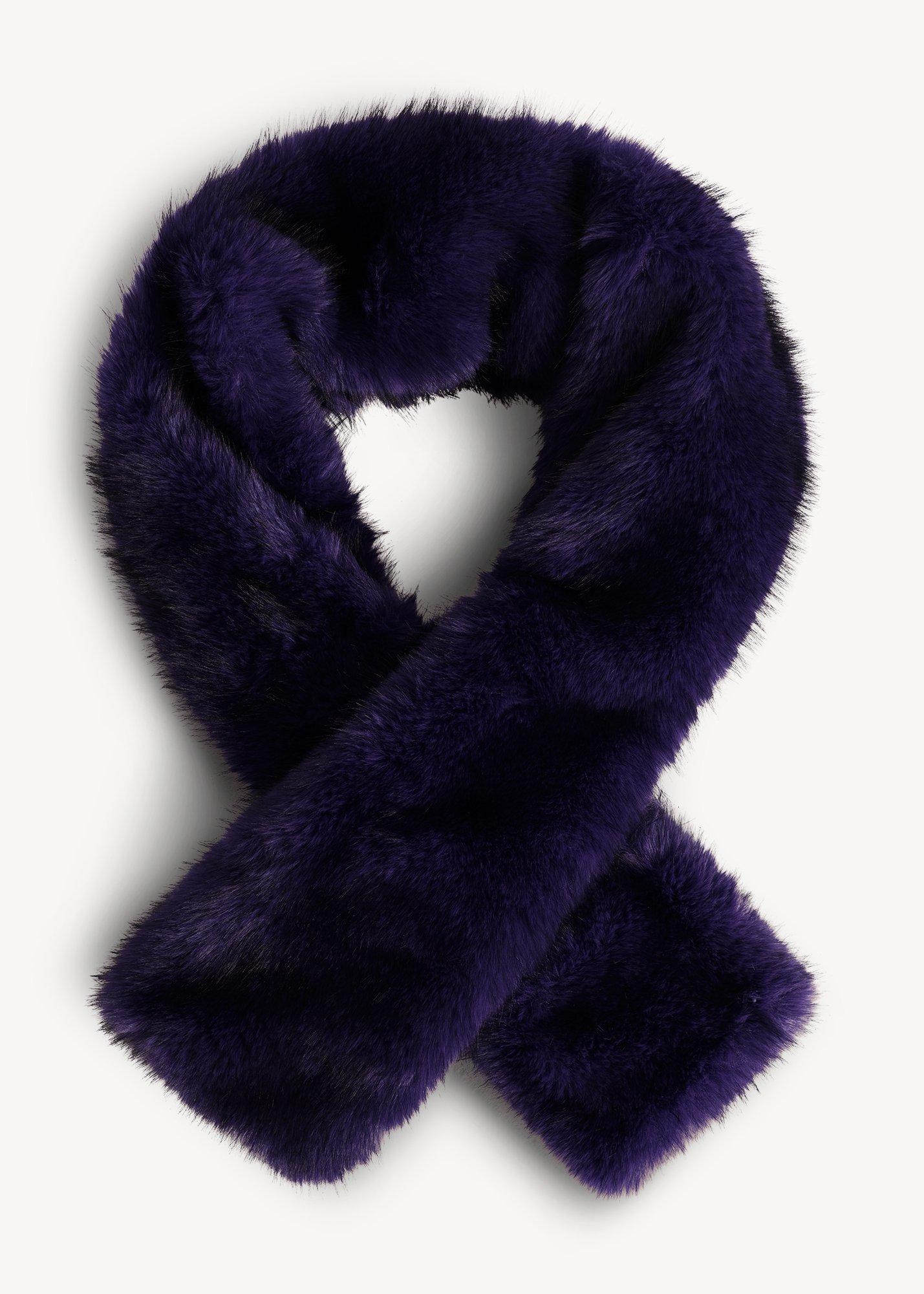 Inez Faux Fur Shawl