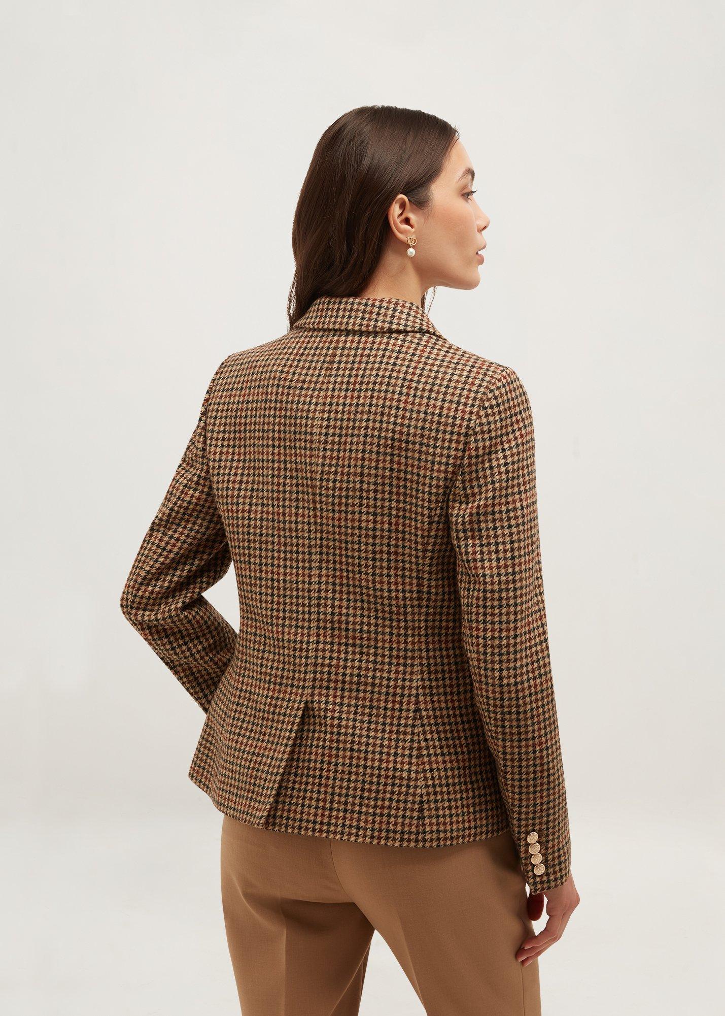 Petite Adeline Jacket, Brown Multi, hi-res