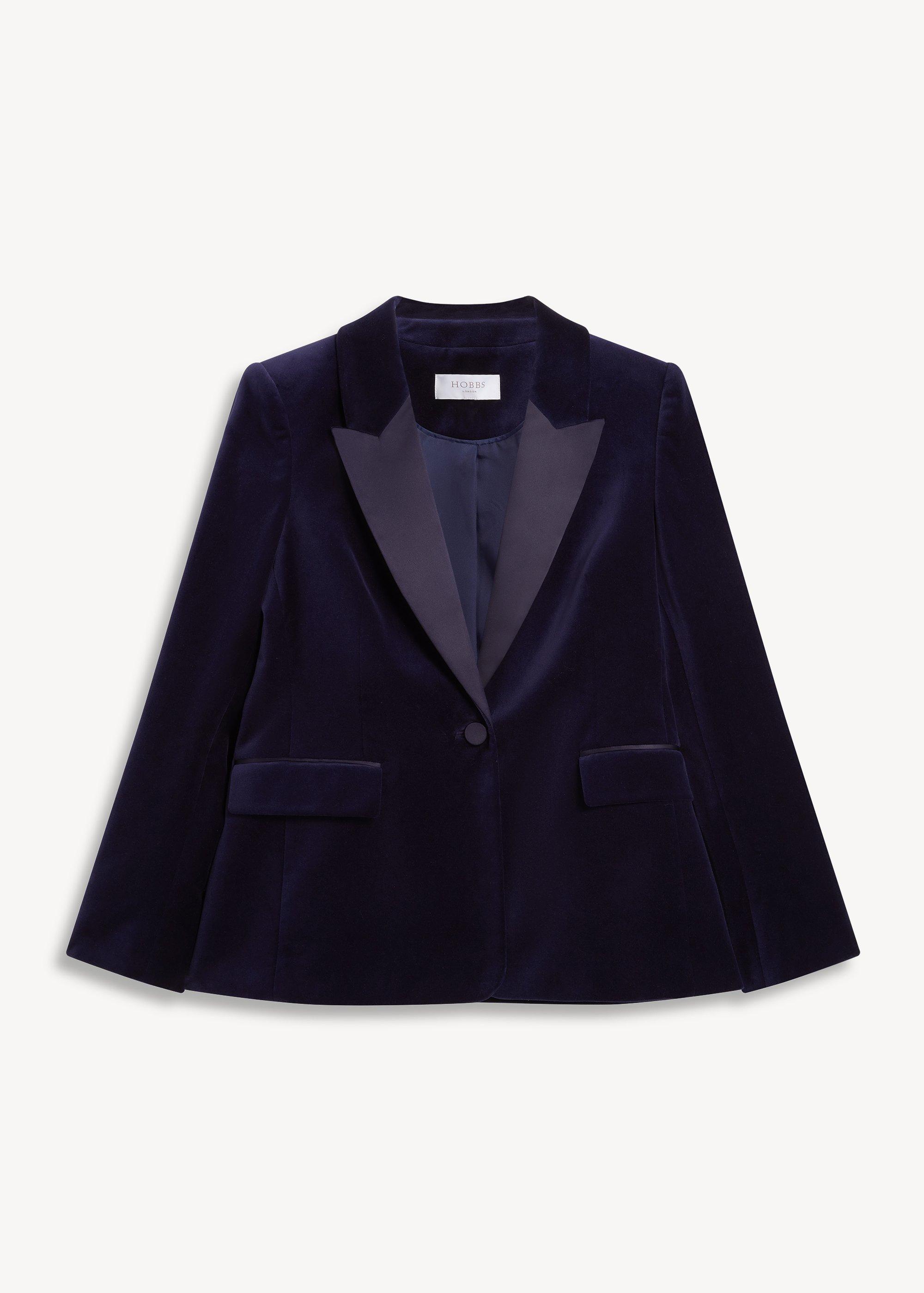 Petite Heather Velvet Jacket