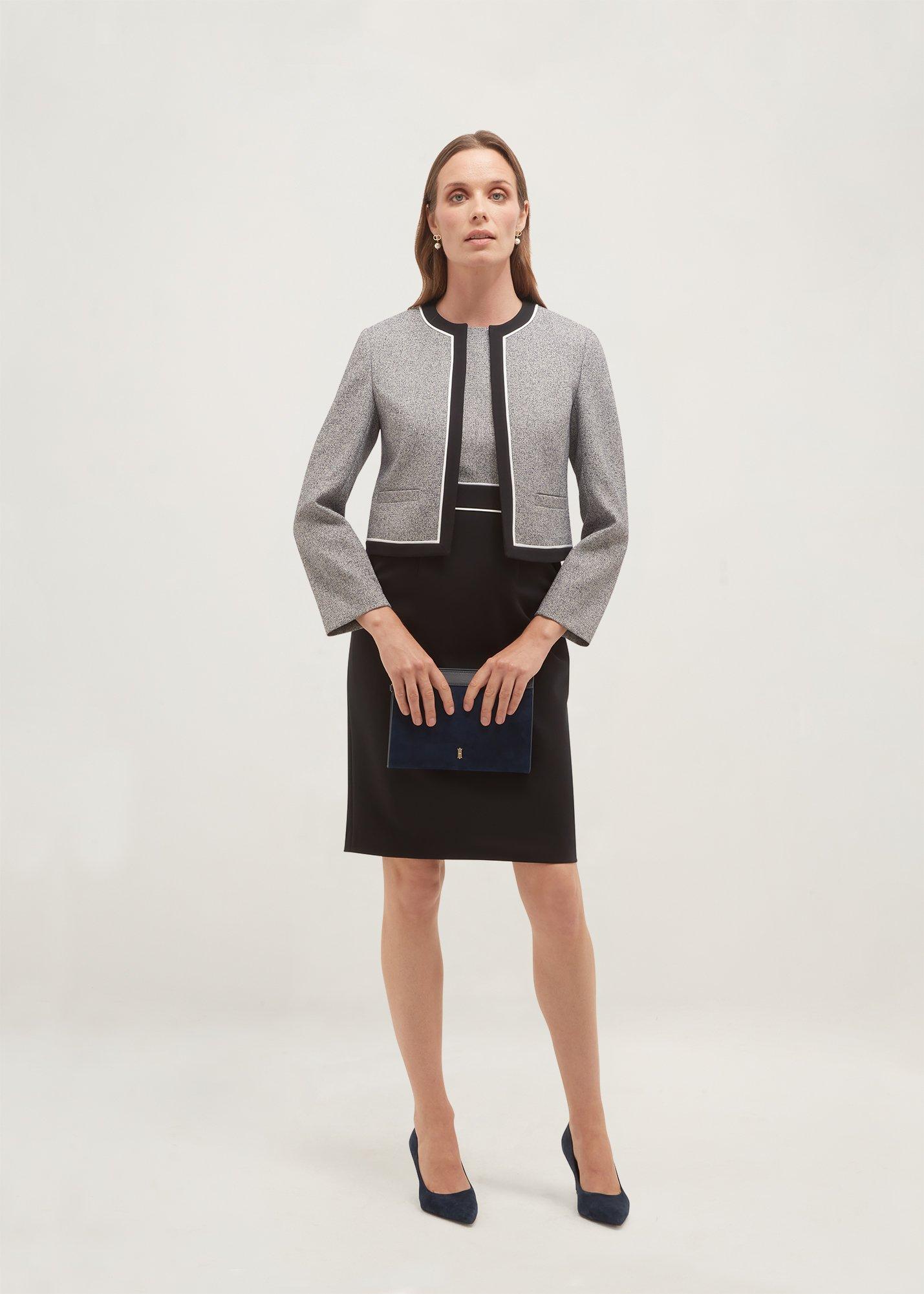 Edie Match Back Jacket, Navy Ivory, hi-res