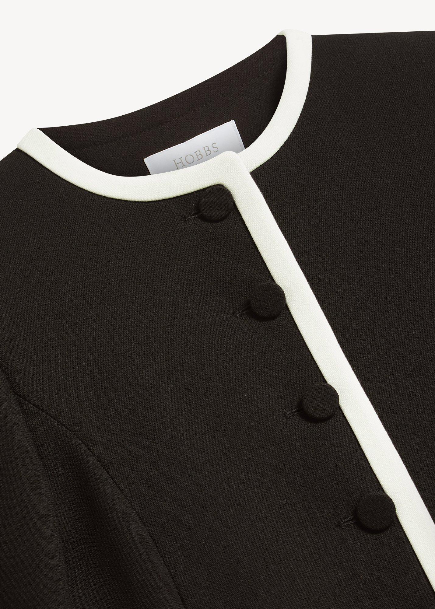 Rosalind Jacket, Black Ivory, hi-res