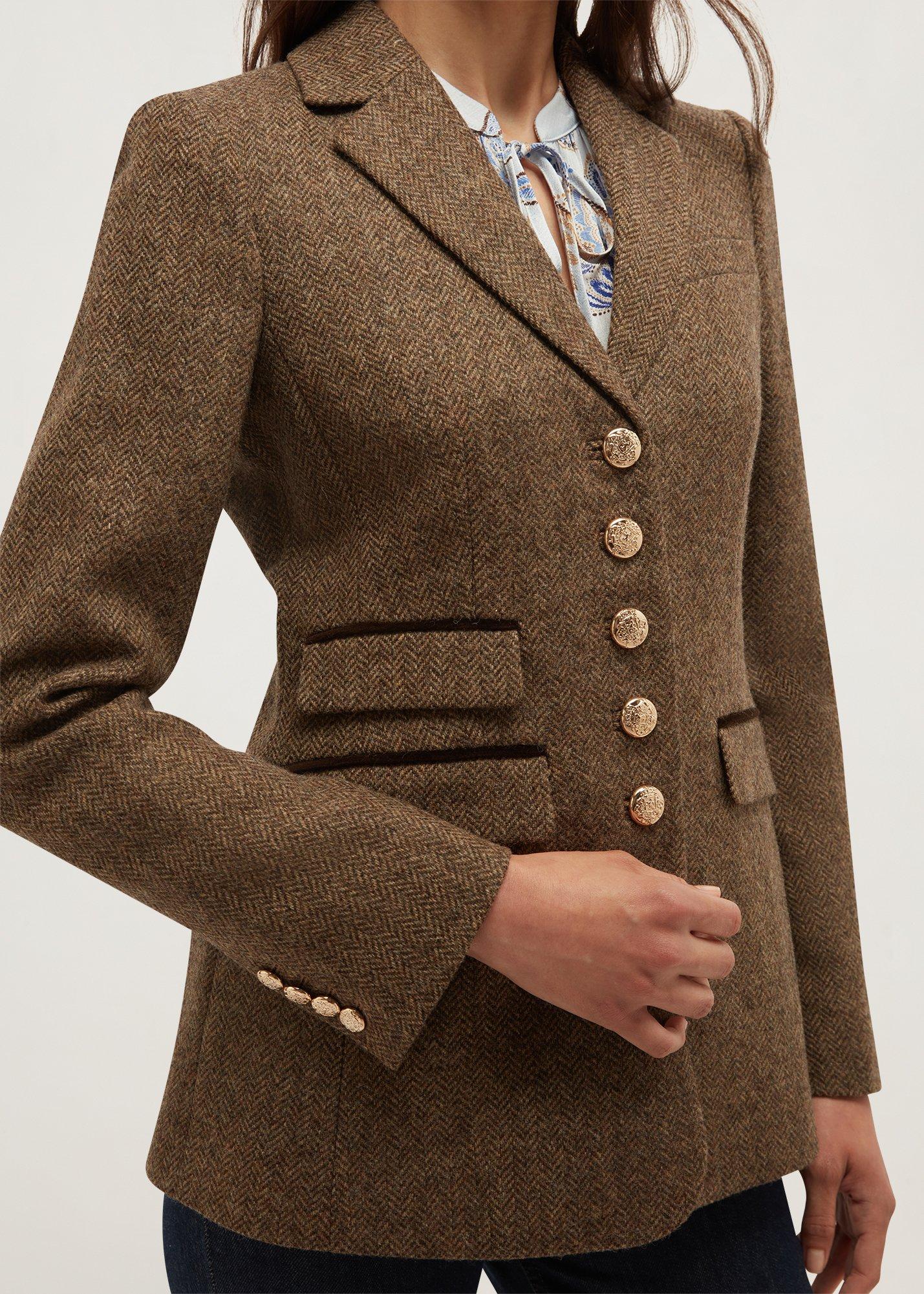 Tabitha Jacket, Brown, hi-res