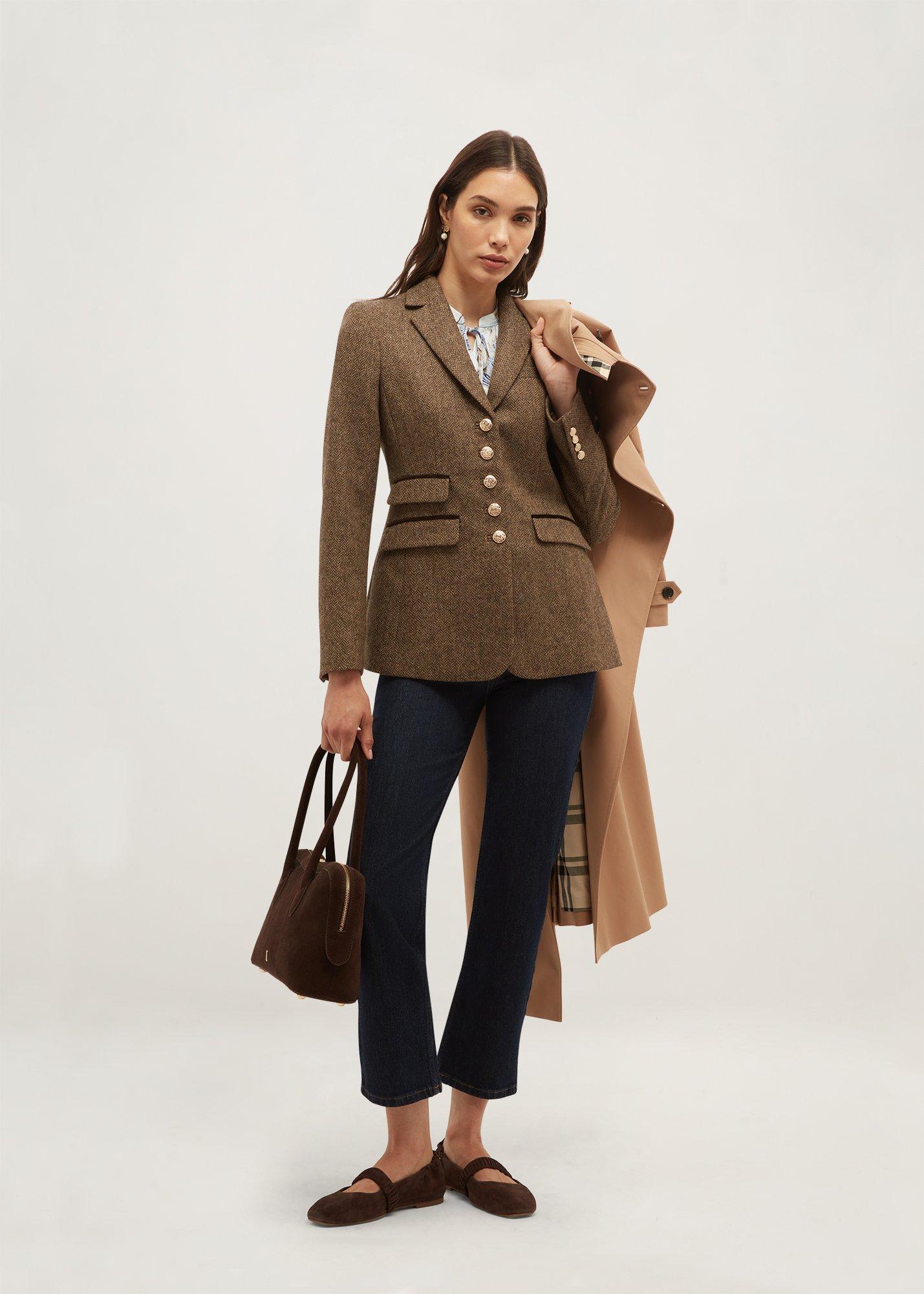 Tabitha Jacket, Brown, hi-res