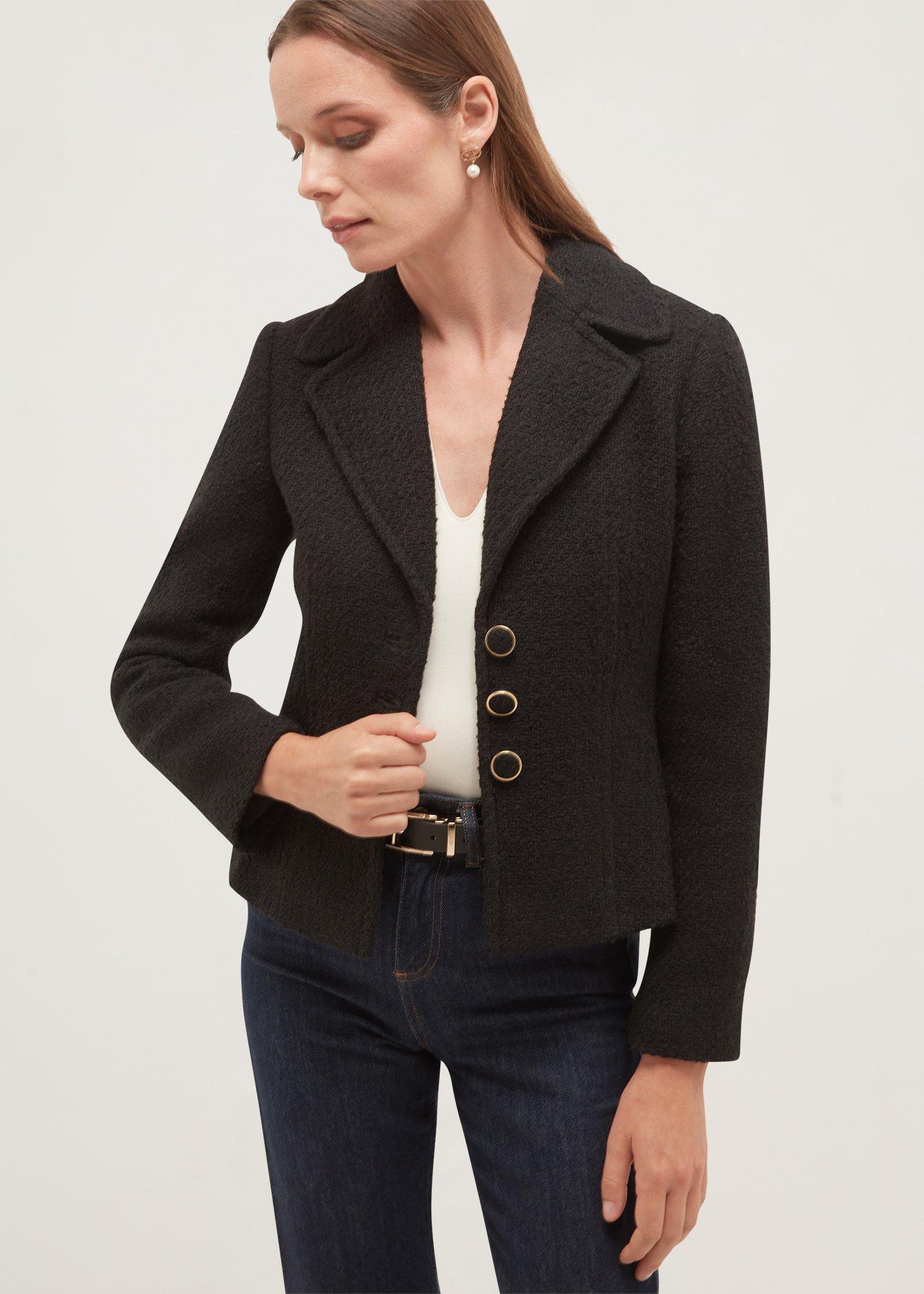Marnie Jacket, Black, hi-res