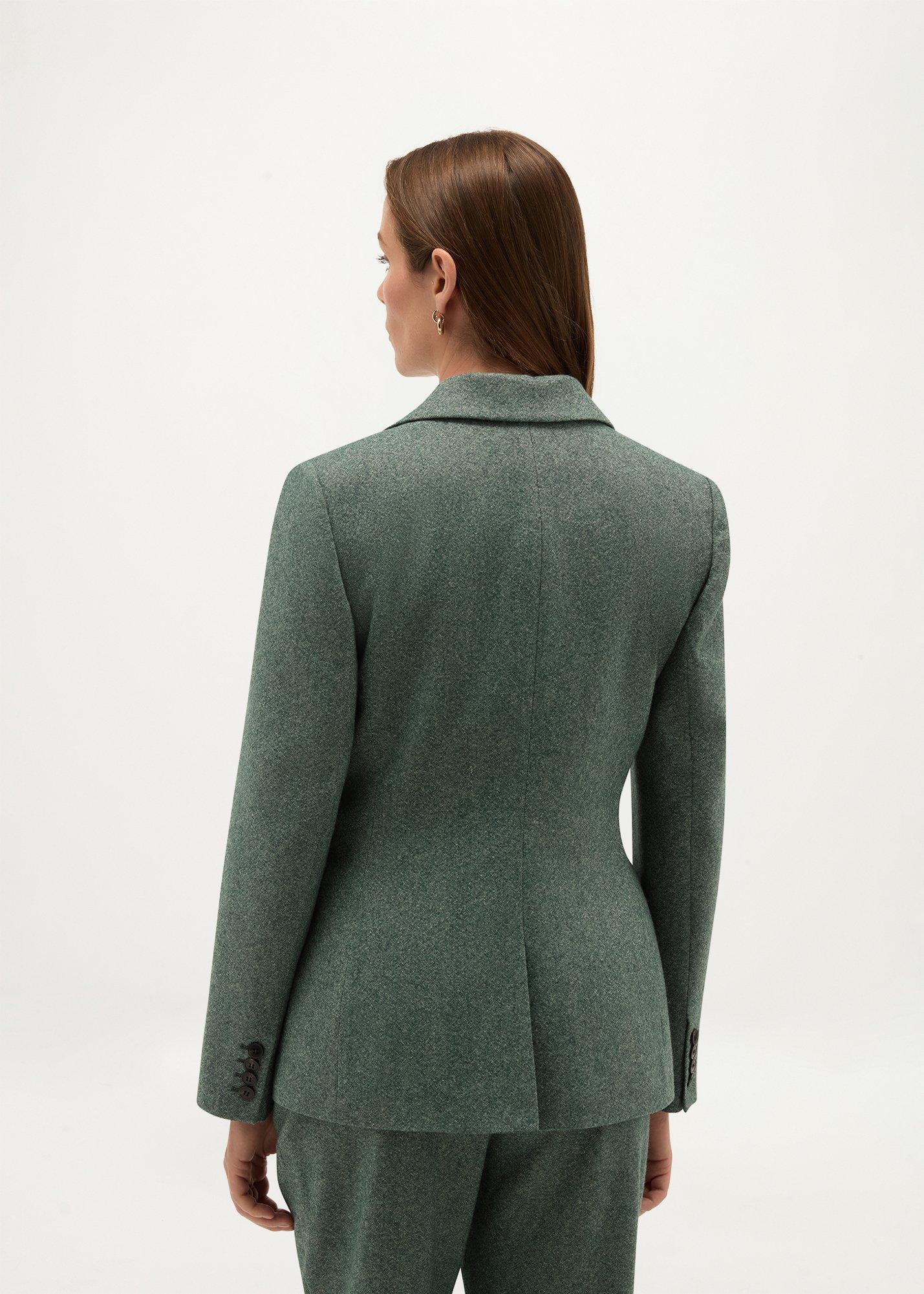 Palmer Jacket With Wool, Marine Green, hi-res