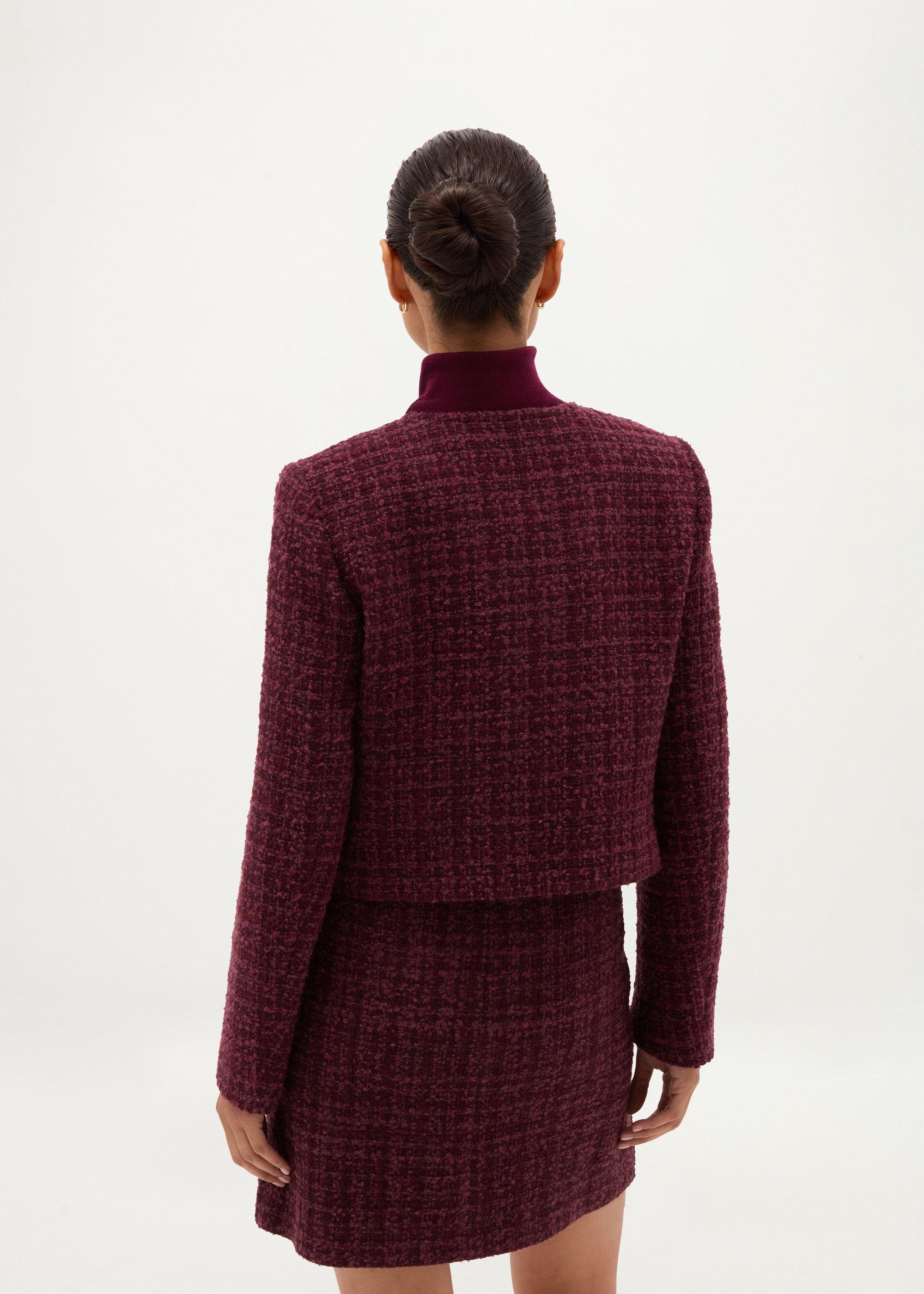 Maria Tweed Jacket, Malbec Multi, hi-res