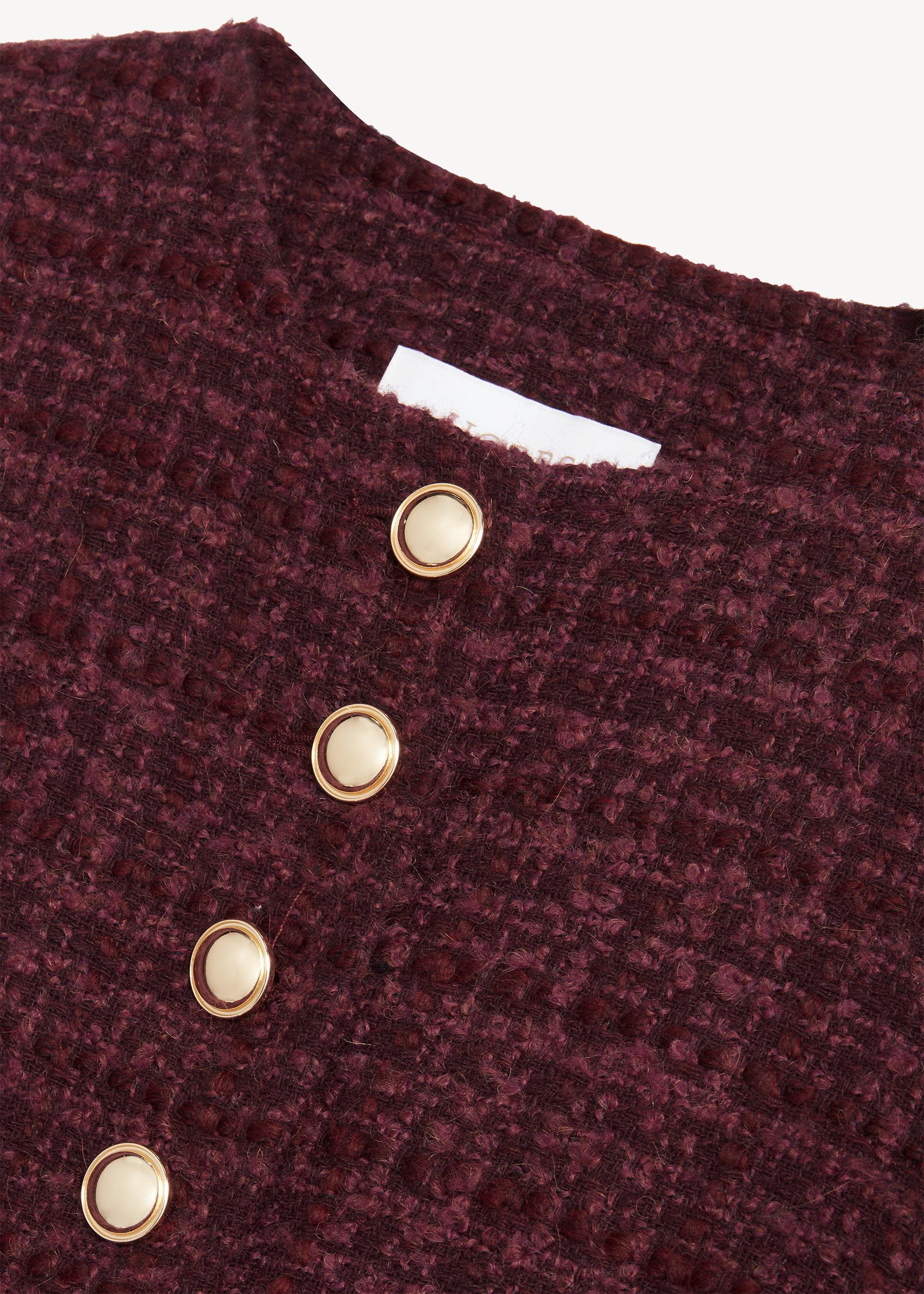 Maria Tweed Jacket, Malbec Multi, hi-res