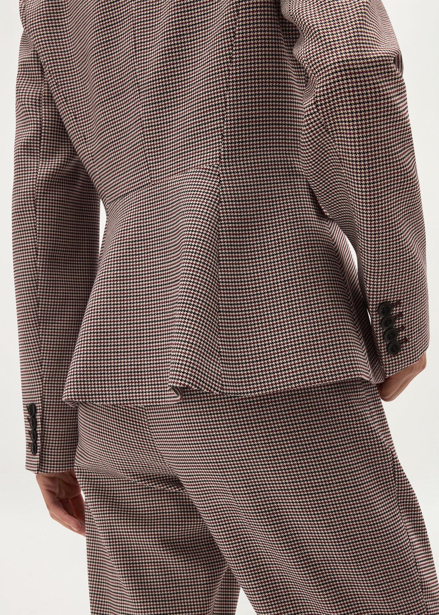 Imogen Wool Blend Jacket, Plum Multi, hi-res