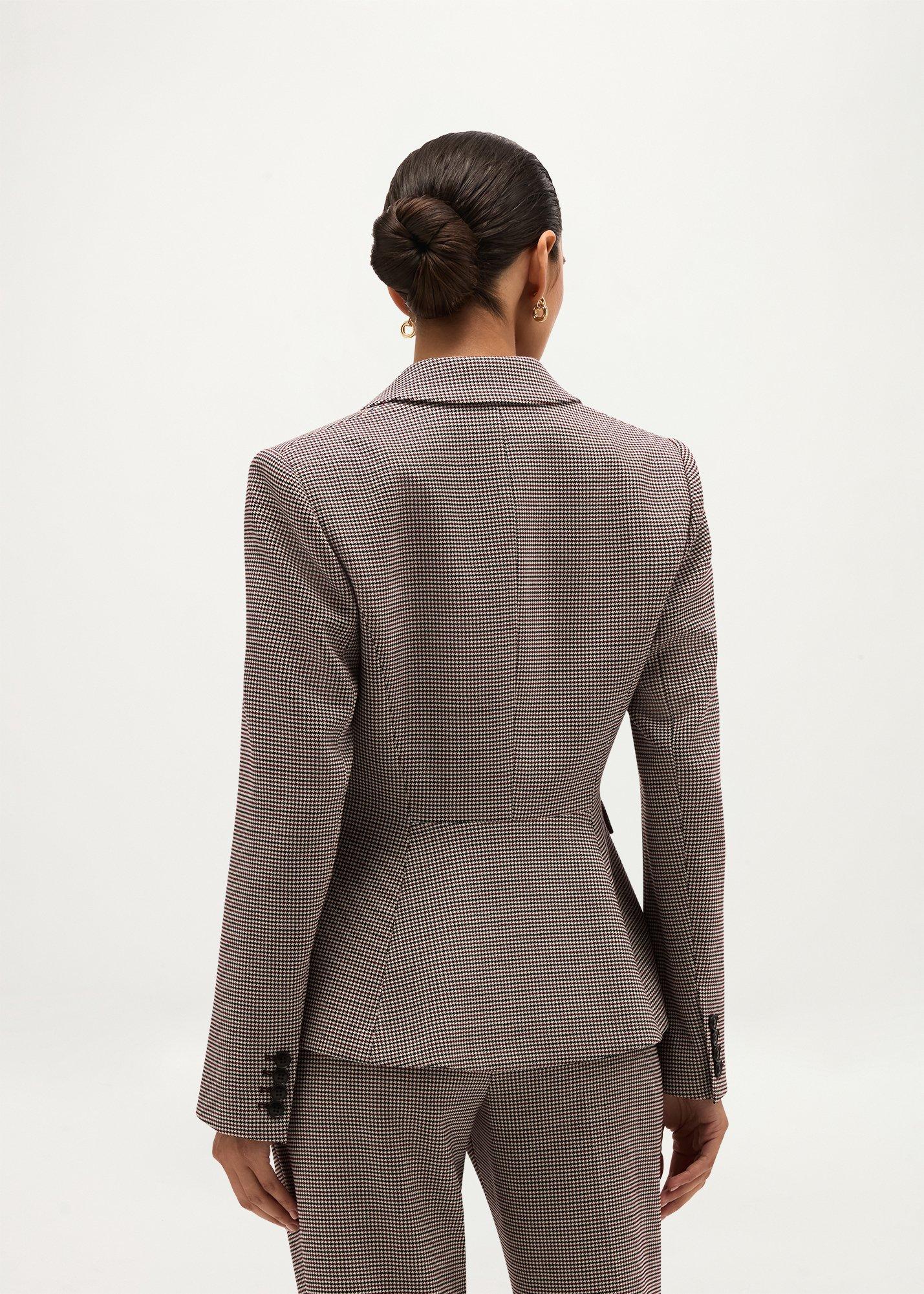 Imogen Wool Blend Jacket, Plum Multi, hi-res