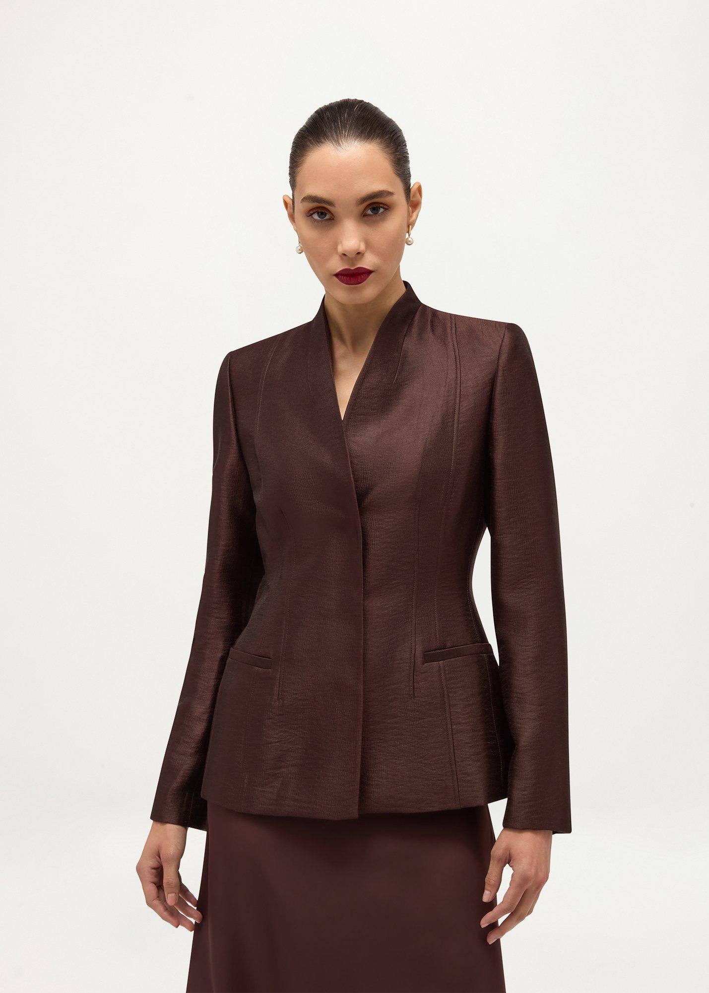 Davenport Jacket, Deep Brown, hi-res