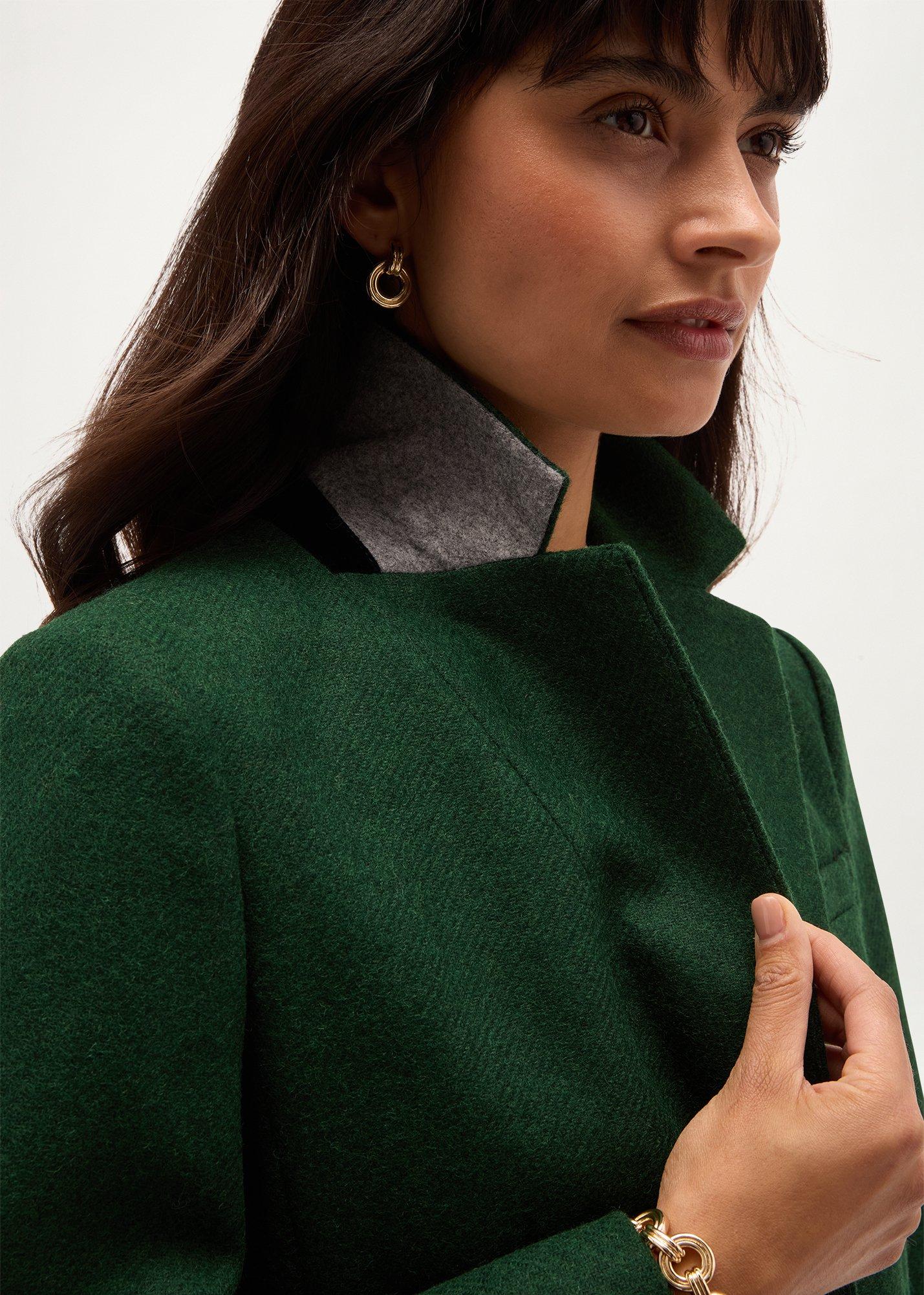 Petite Blake Jacket, Dark Green, hi-res