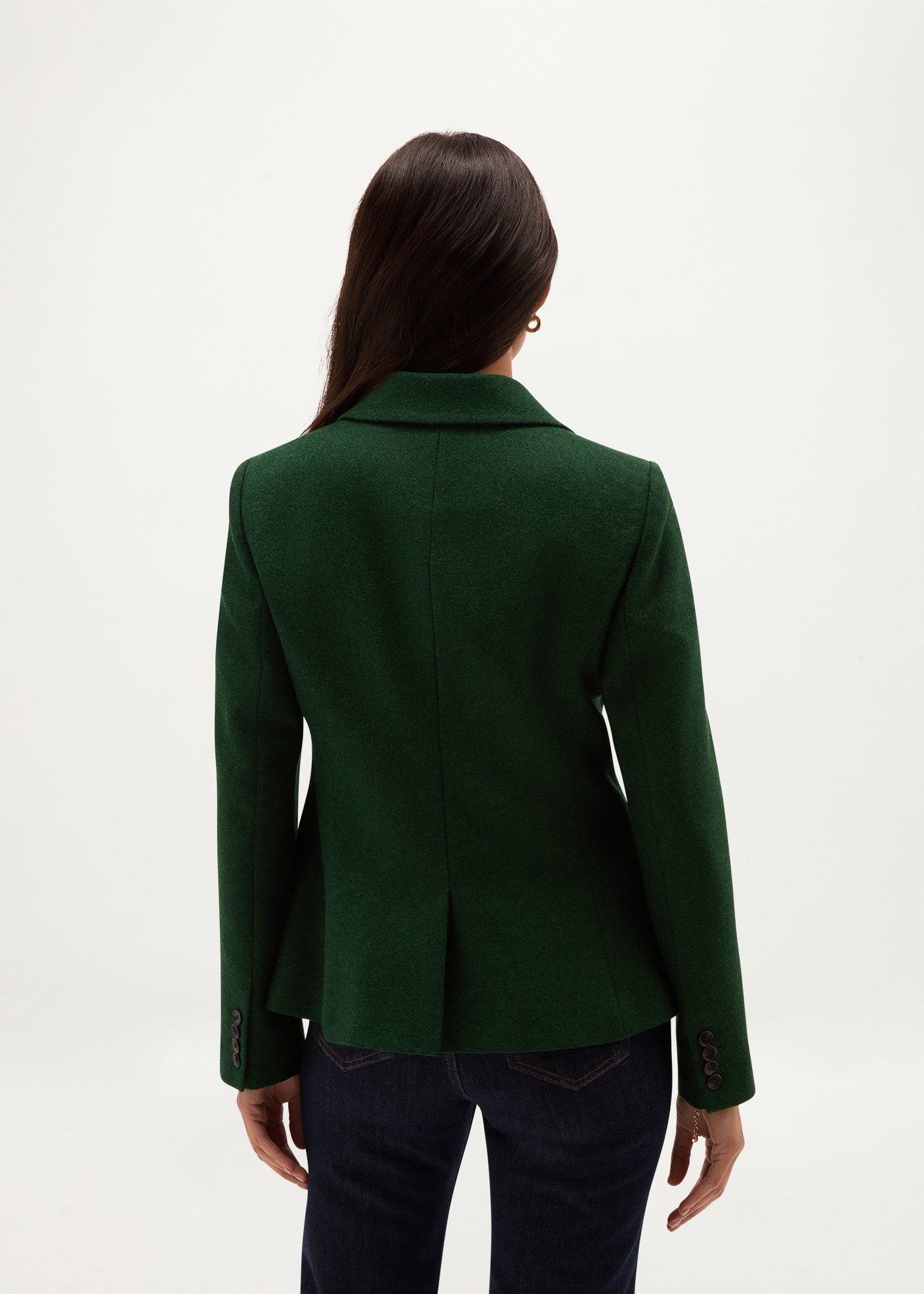 Petite Blake Jacket, Dark Green, hi-res