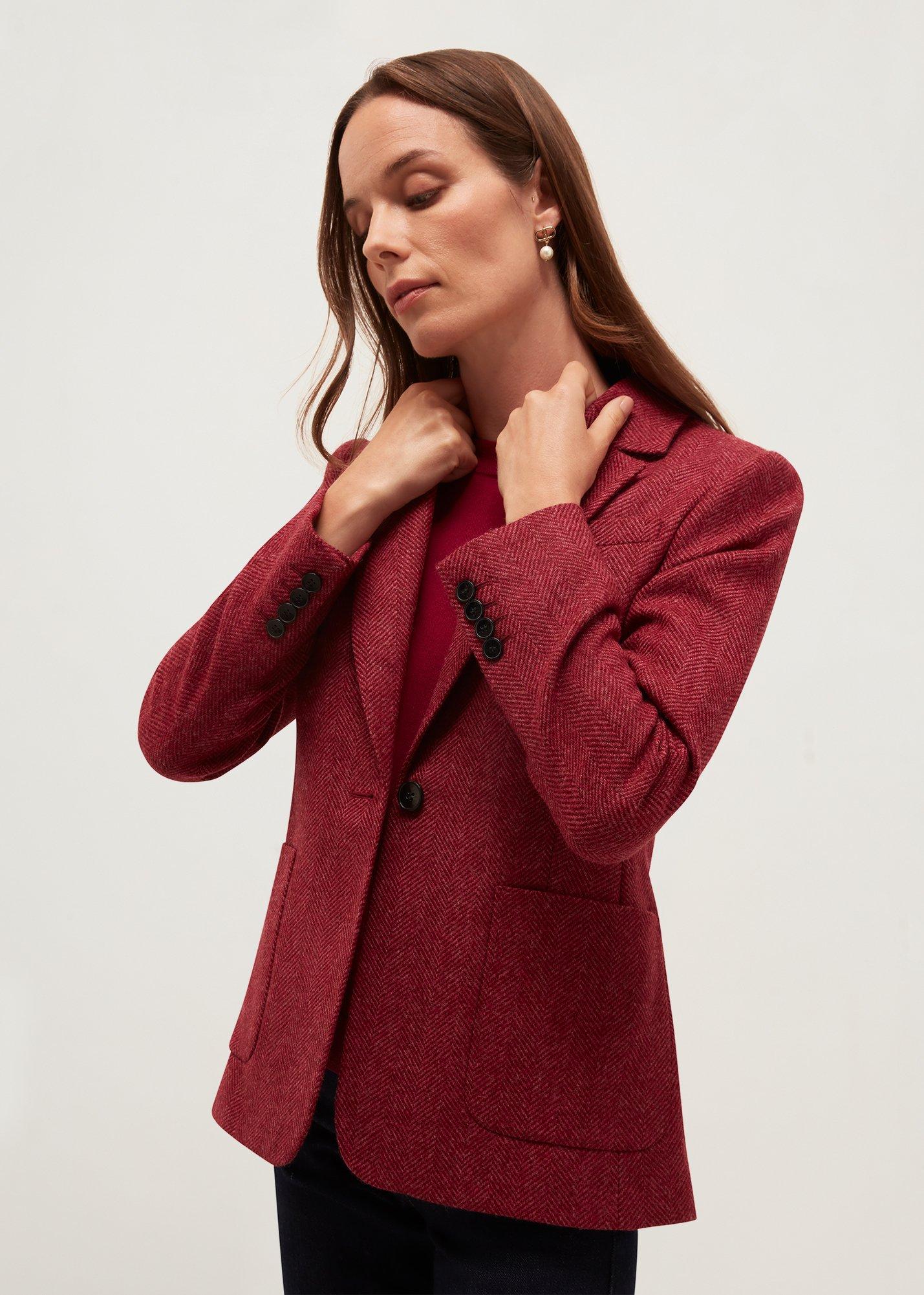 Petite Lilla Jacket, Pink Multi, hi-res