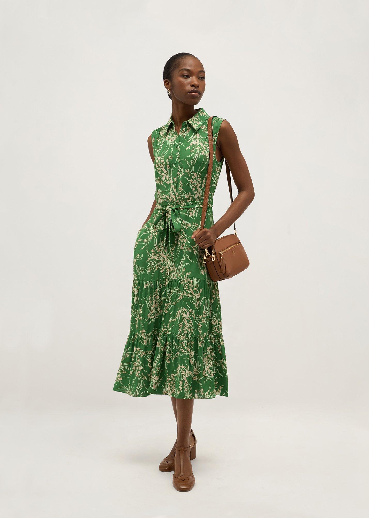 Thea Dress, Green Multi, hi-res