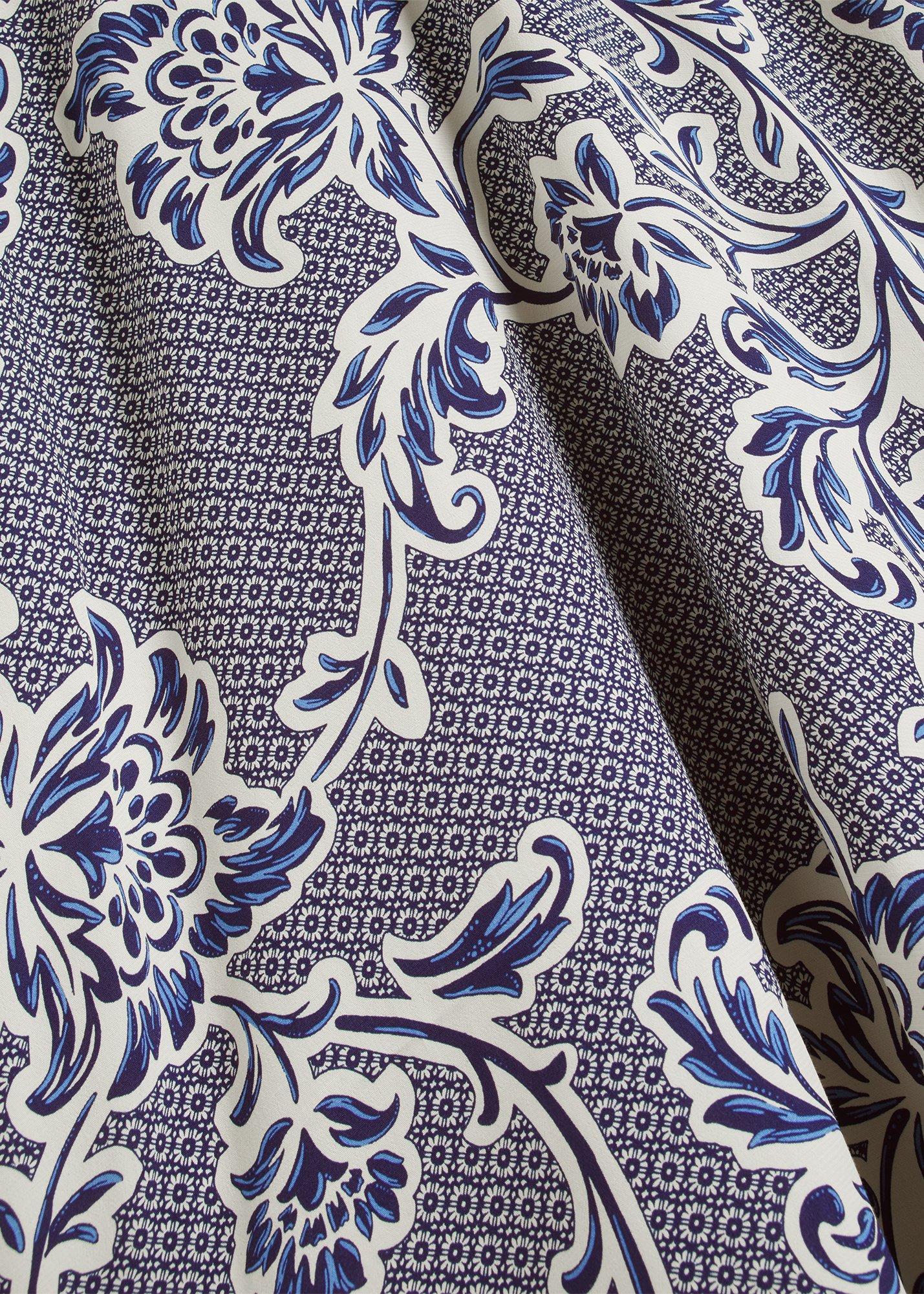 Sidonie Dress, Blue Cream, hi-res