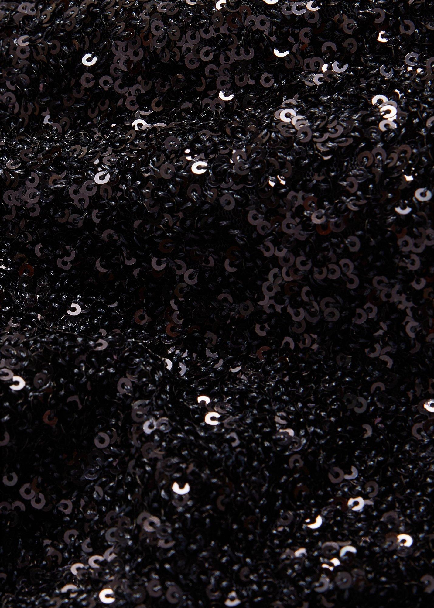 Petite Shirley Sequin Trimmed Maxi Dress, Midnight Navy, hi-res