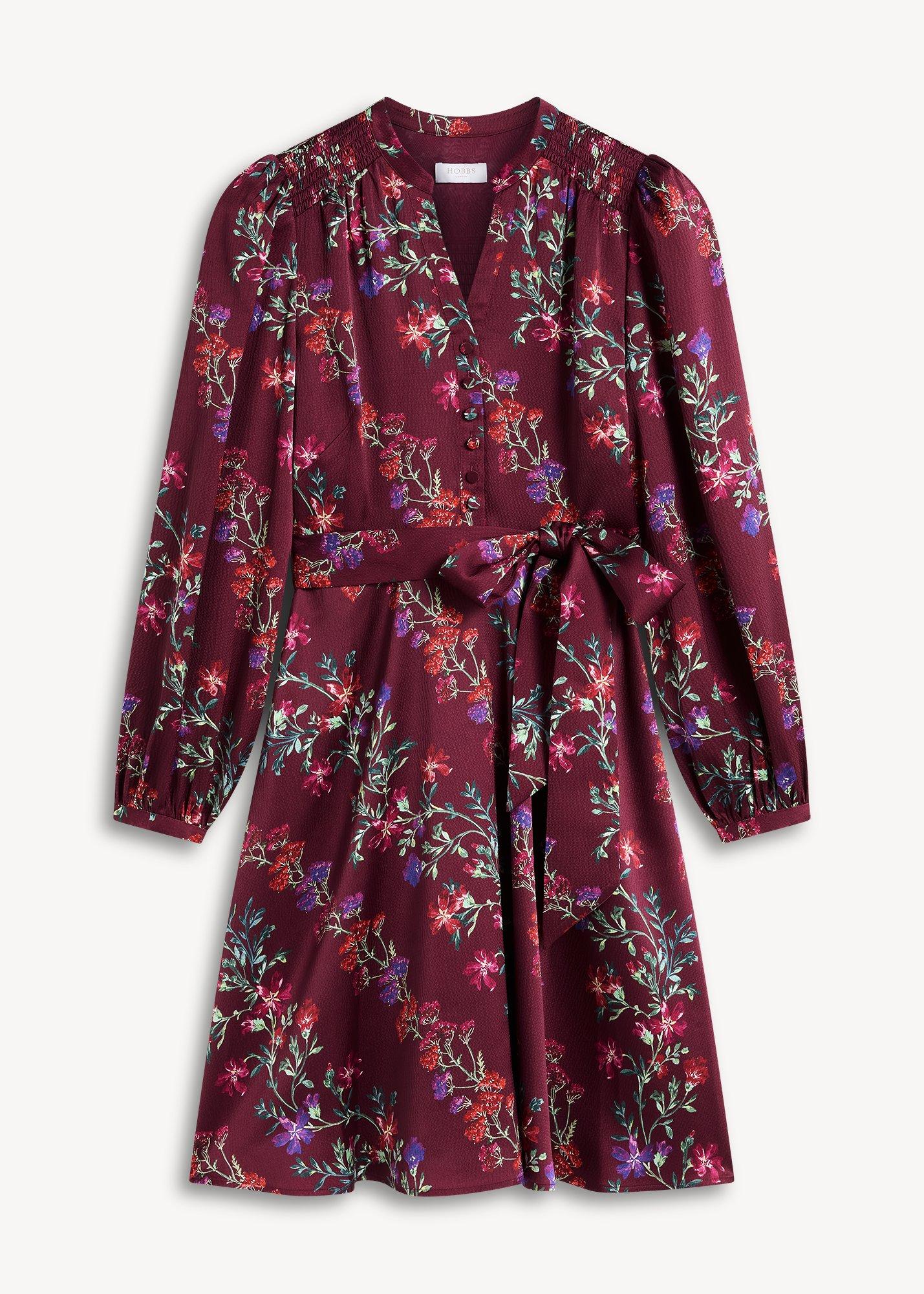Fatima Textured Satin Mini Dress