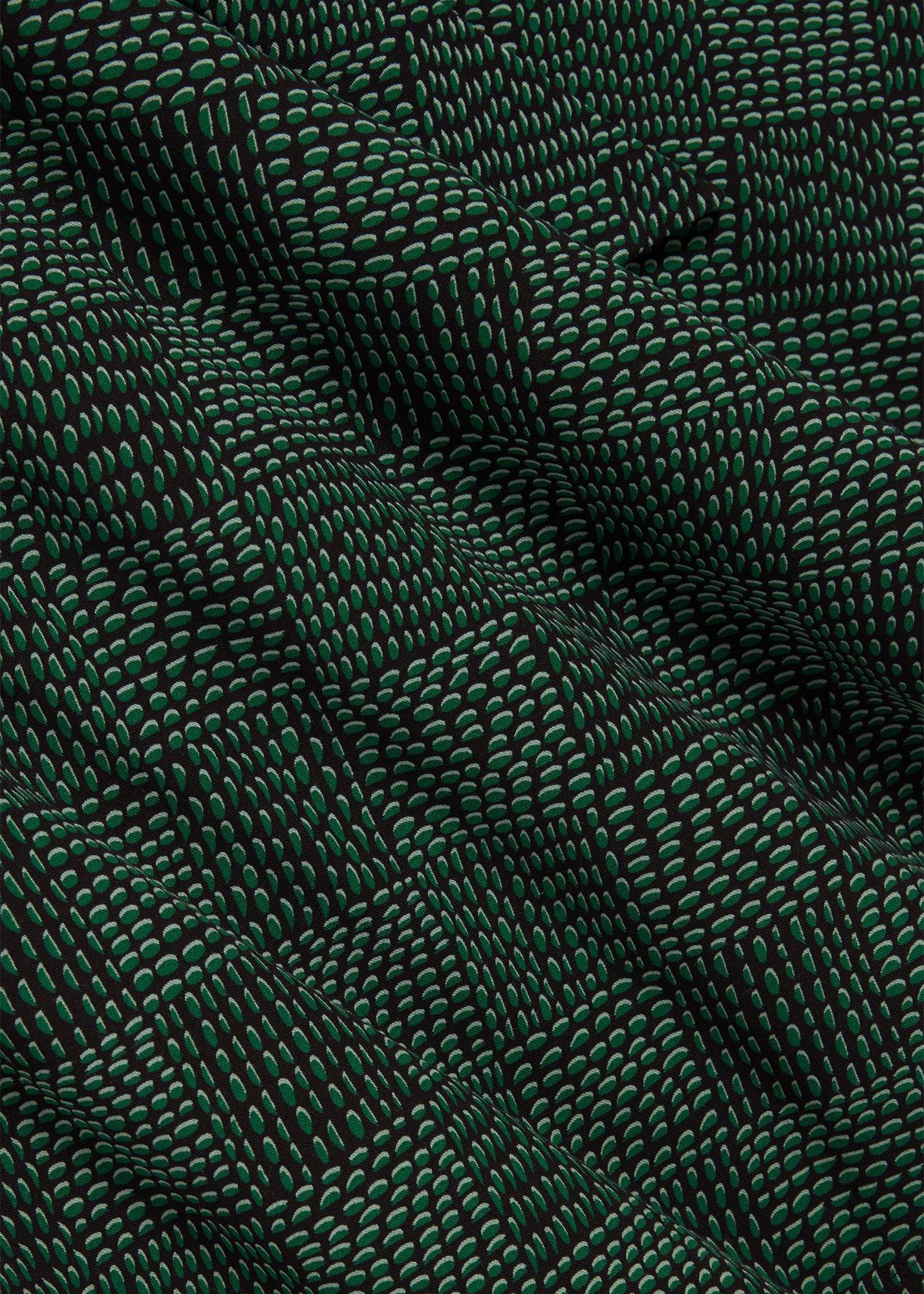 Petite Dakota Jersey Dress, Black Green, hi-res