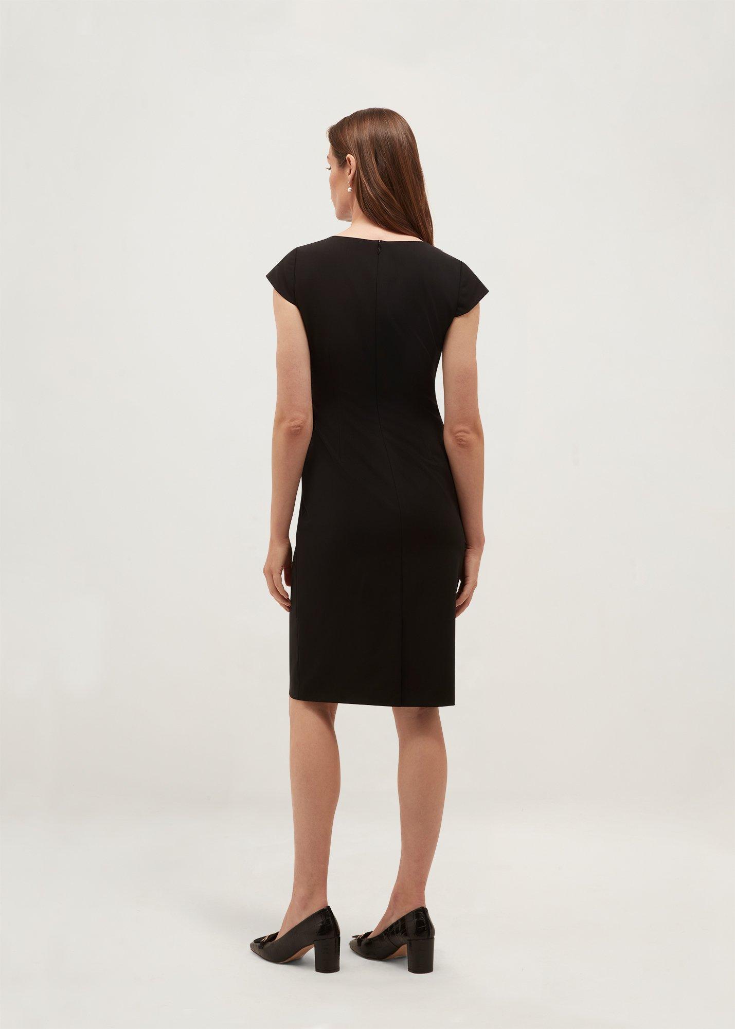 Nia Dress, Black, hi-res