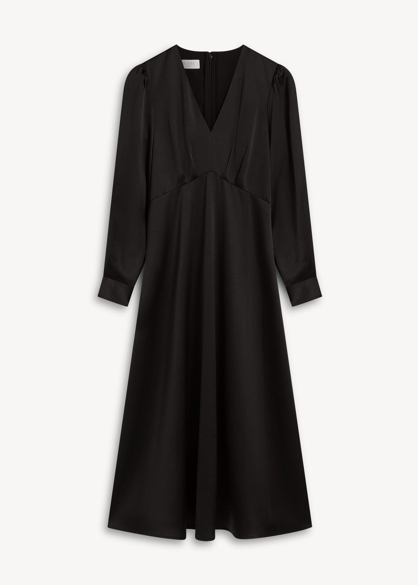Anais Textured Satin Dress