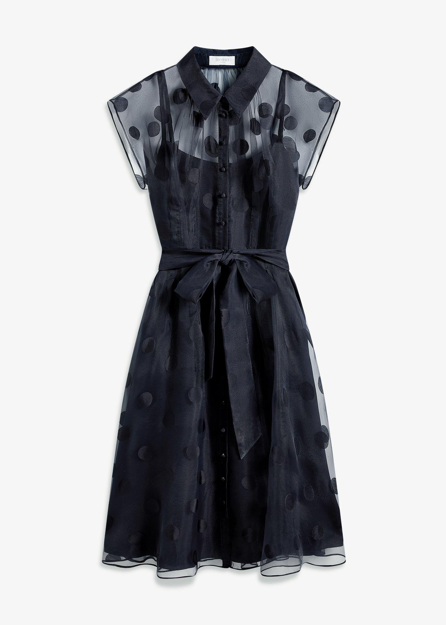 Tess Spot Shirt Dress