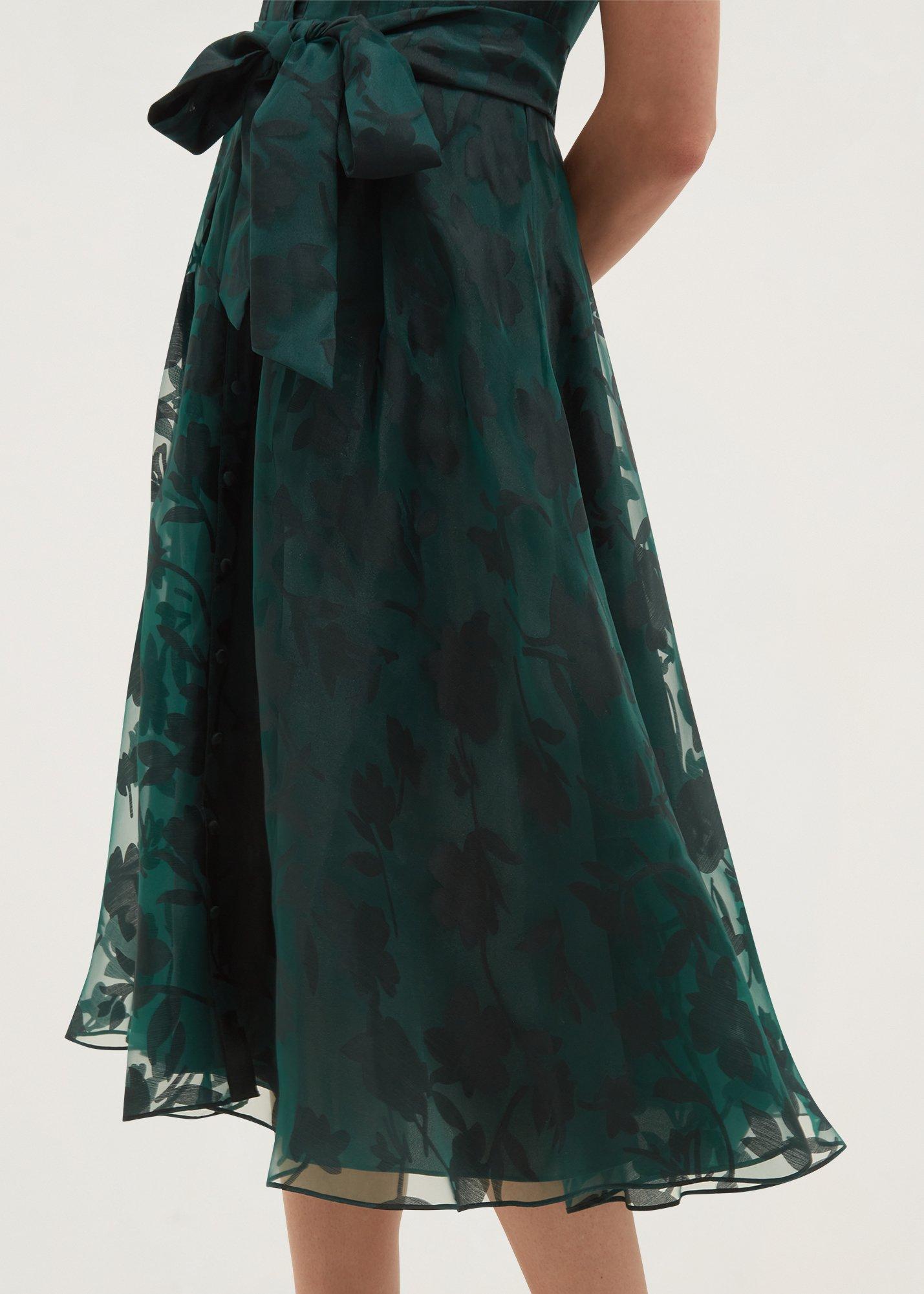 Tess Shirt Dress, Evergreen, hi-res