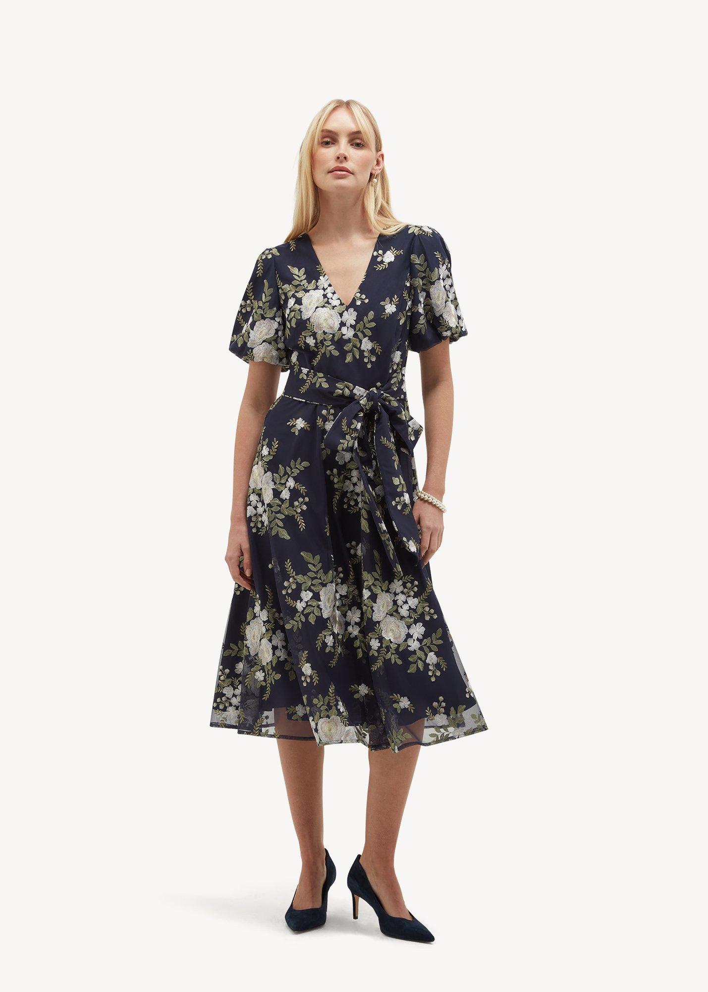 Ira Embroidered Dress