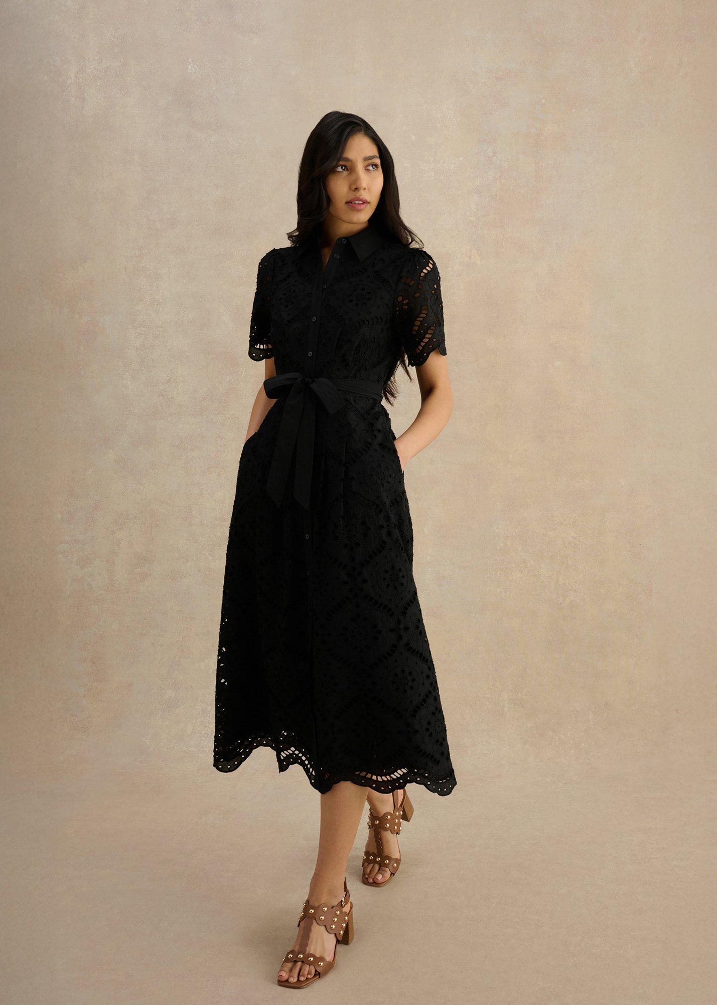 Petite Willa Broderie Dress