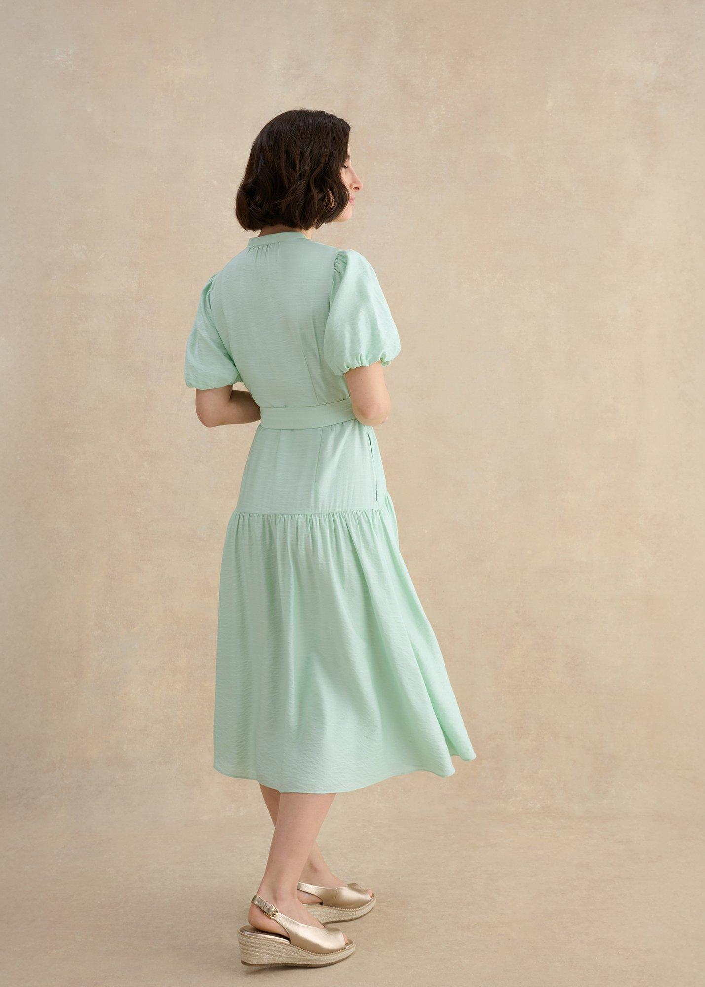 Cleveden Shirt Dress, Soft Mint, hi-res