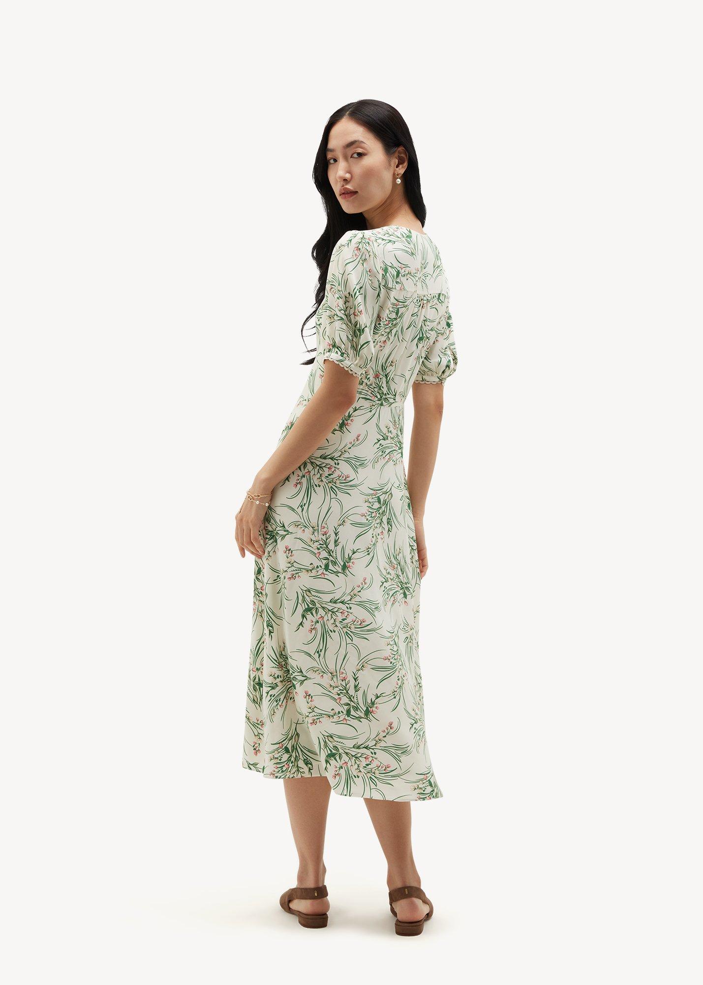 Florentina Dress, Ivory Multi, hi-res