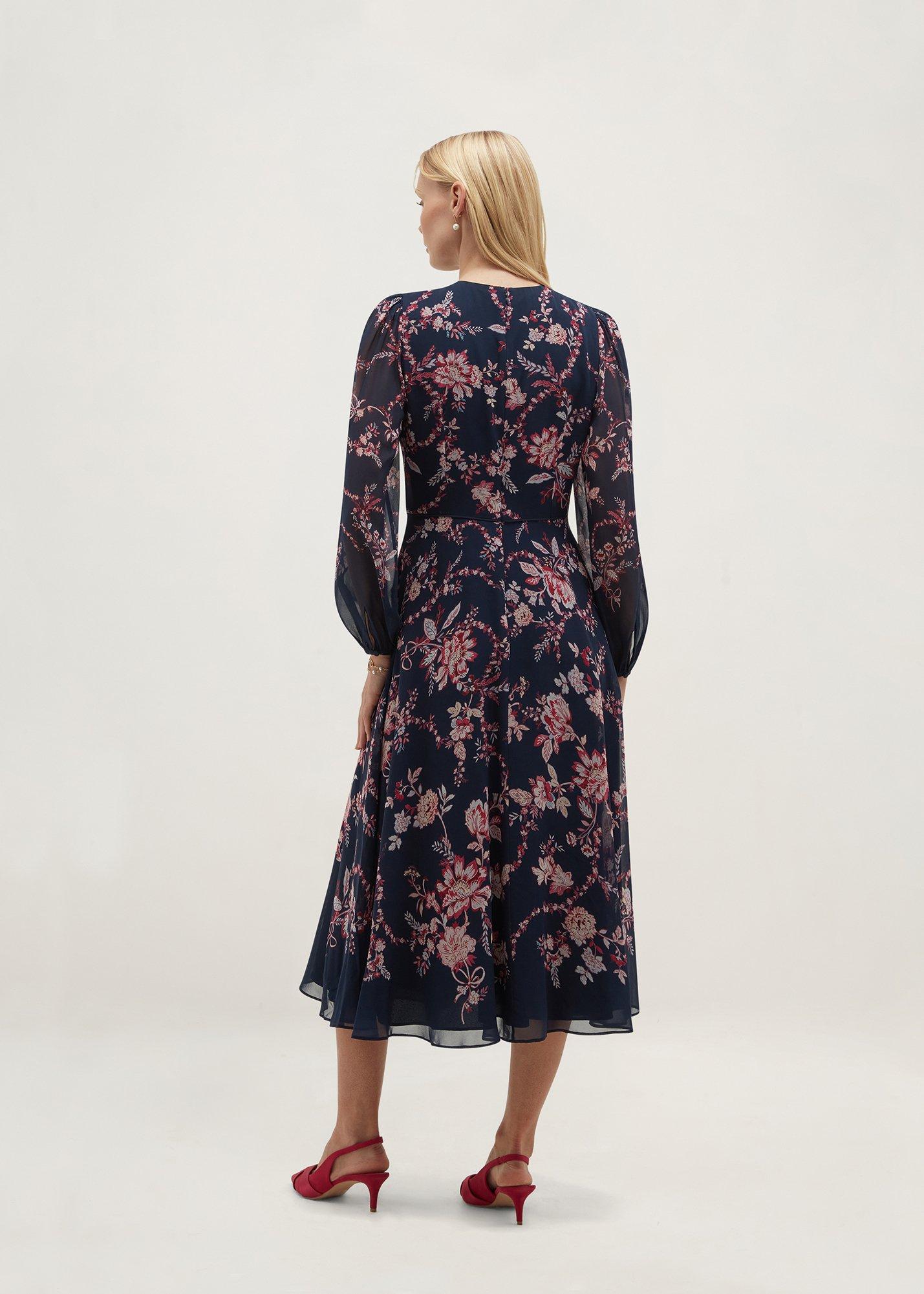 Petite Demi Dress, Midnight Multi, hi-res
