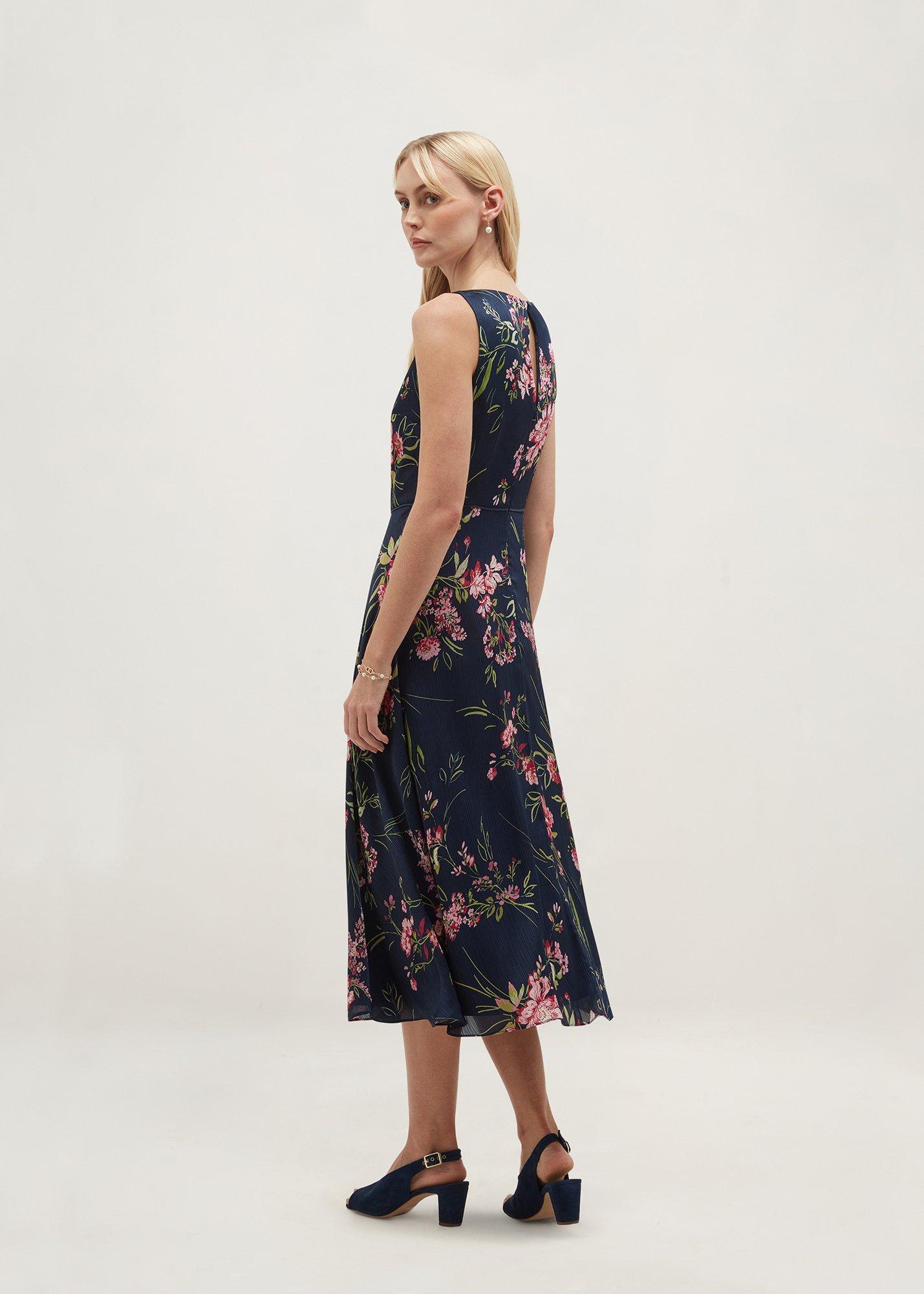 Petite Carly Dress, Midnight Multi, hi-res