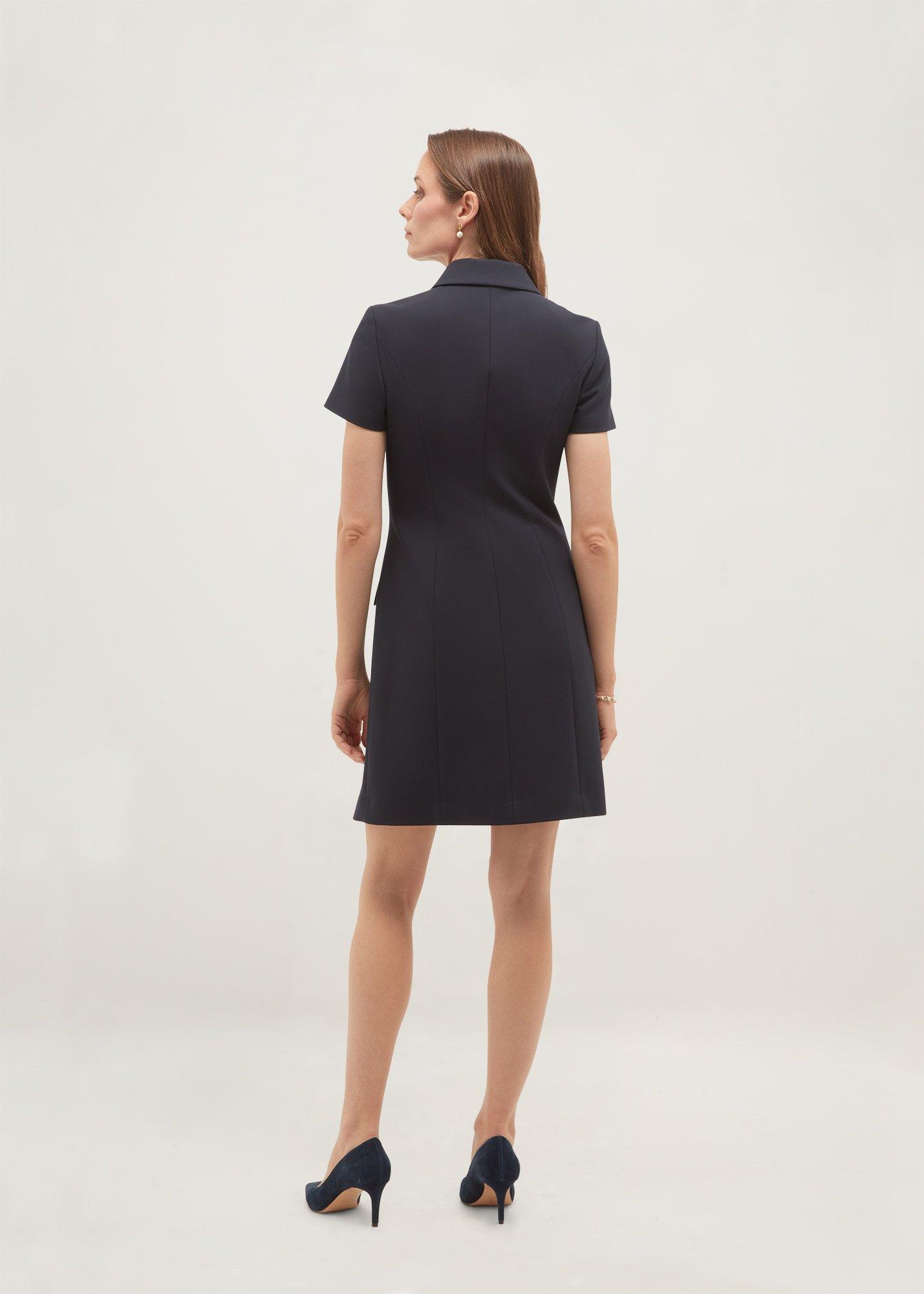 Alexandra Dress, Navy, hi-res