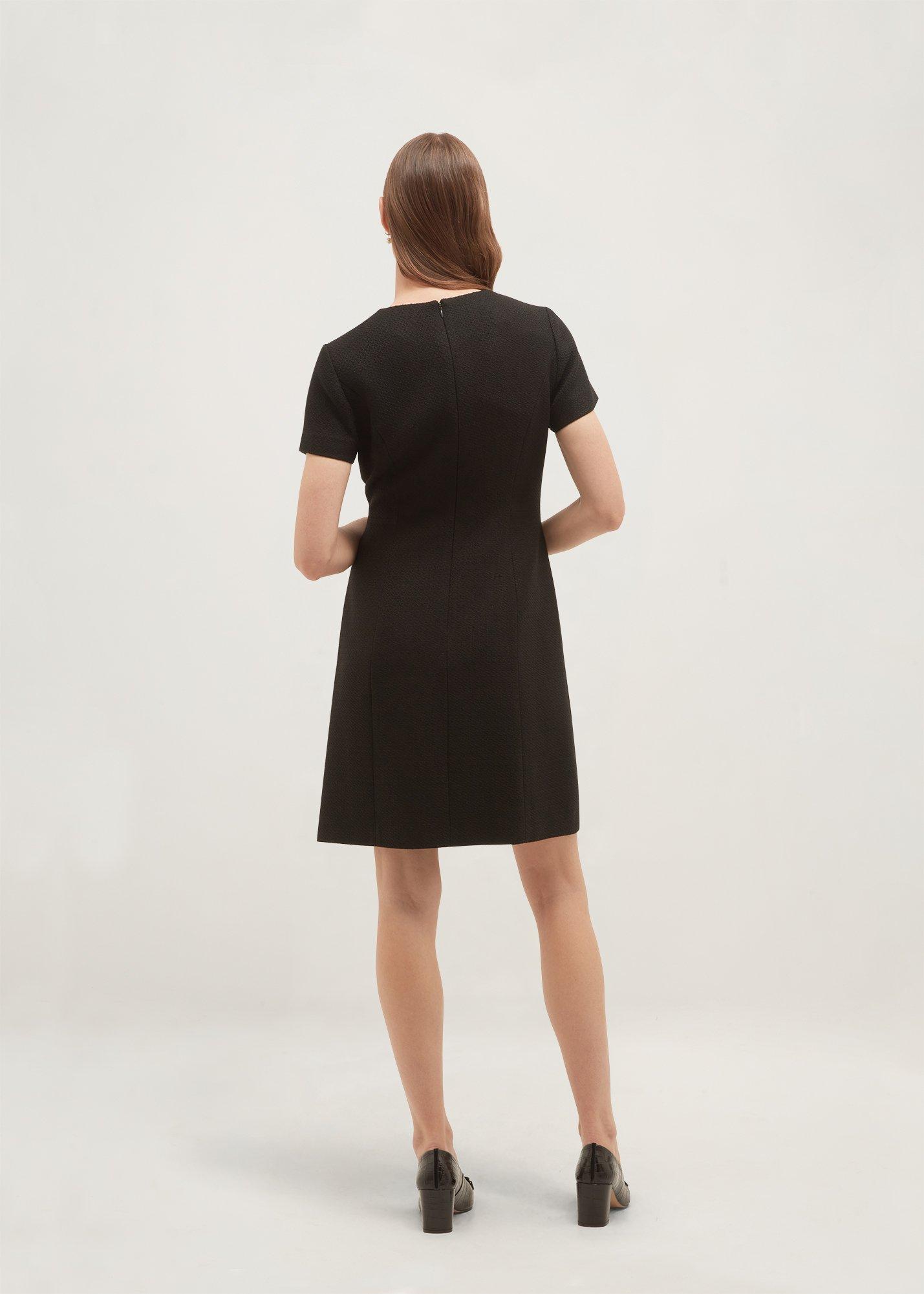 Elowen Dress, Black, hi-res